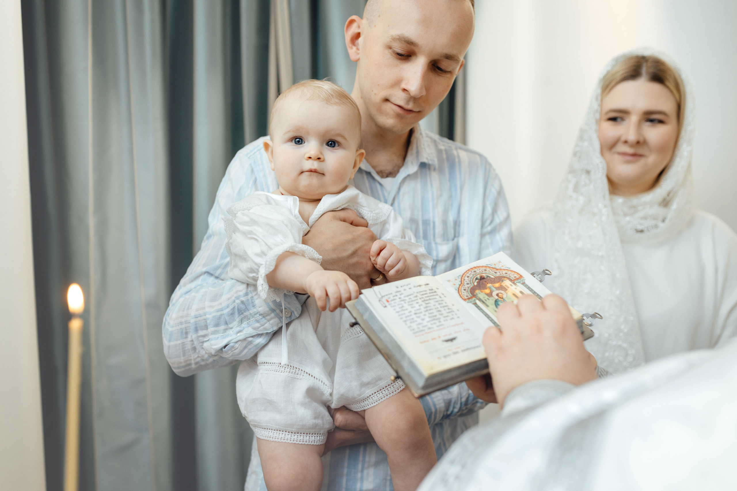 Крещение Полины, храм Святой Троицы