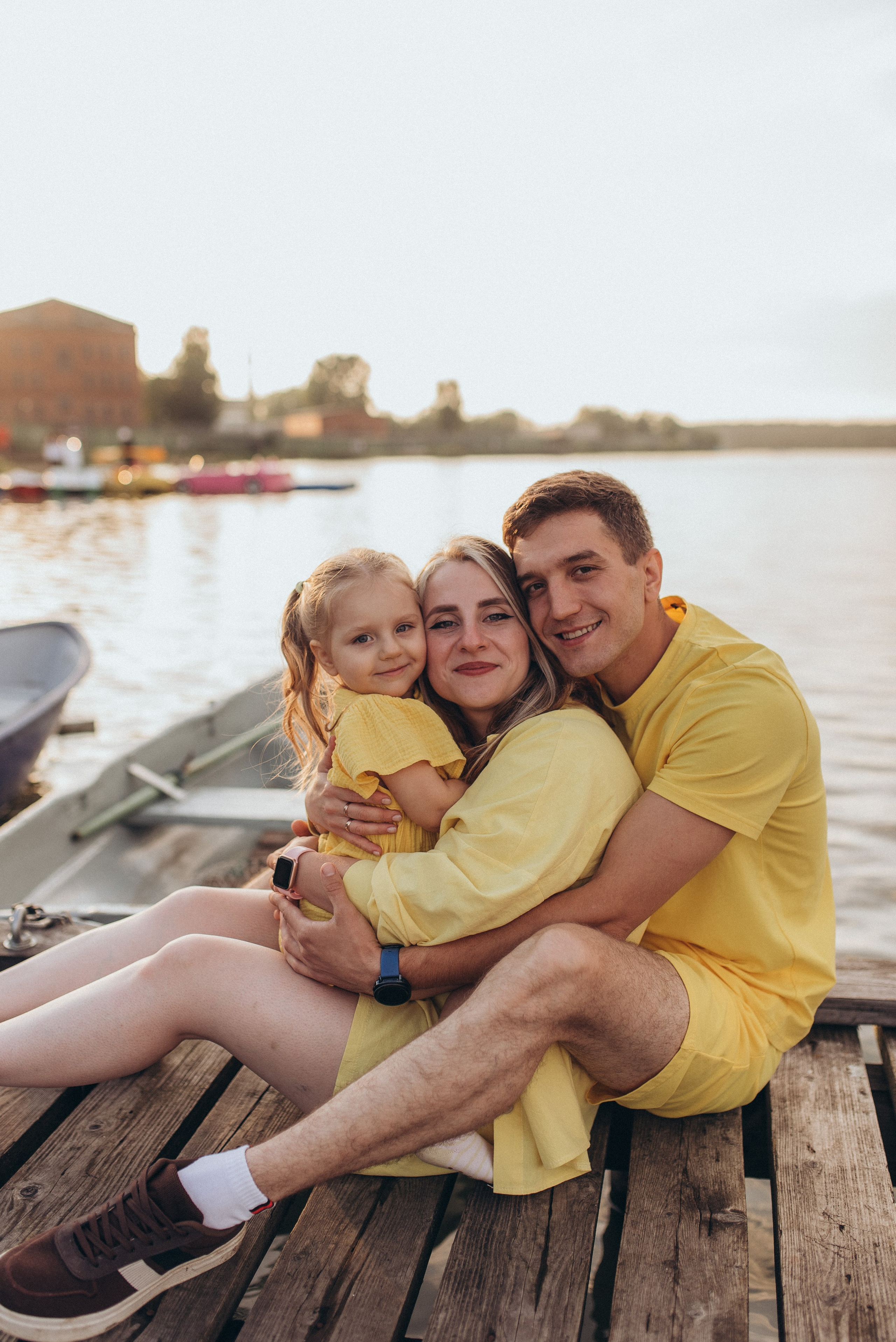 Летняя прогулка на закате. Семейный фотограф в Москве Екатерина Север