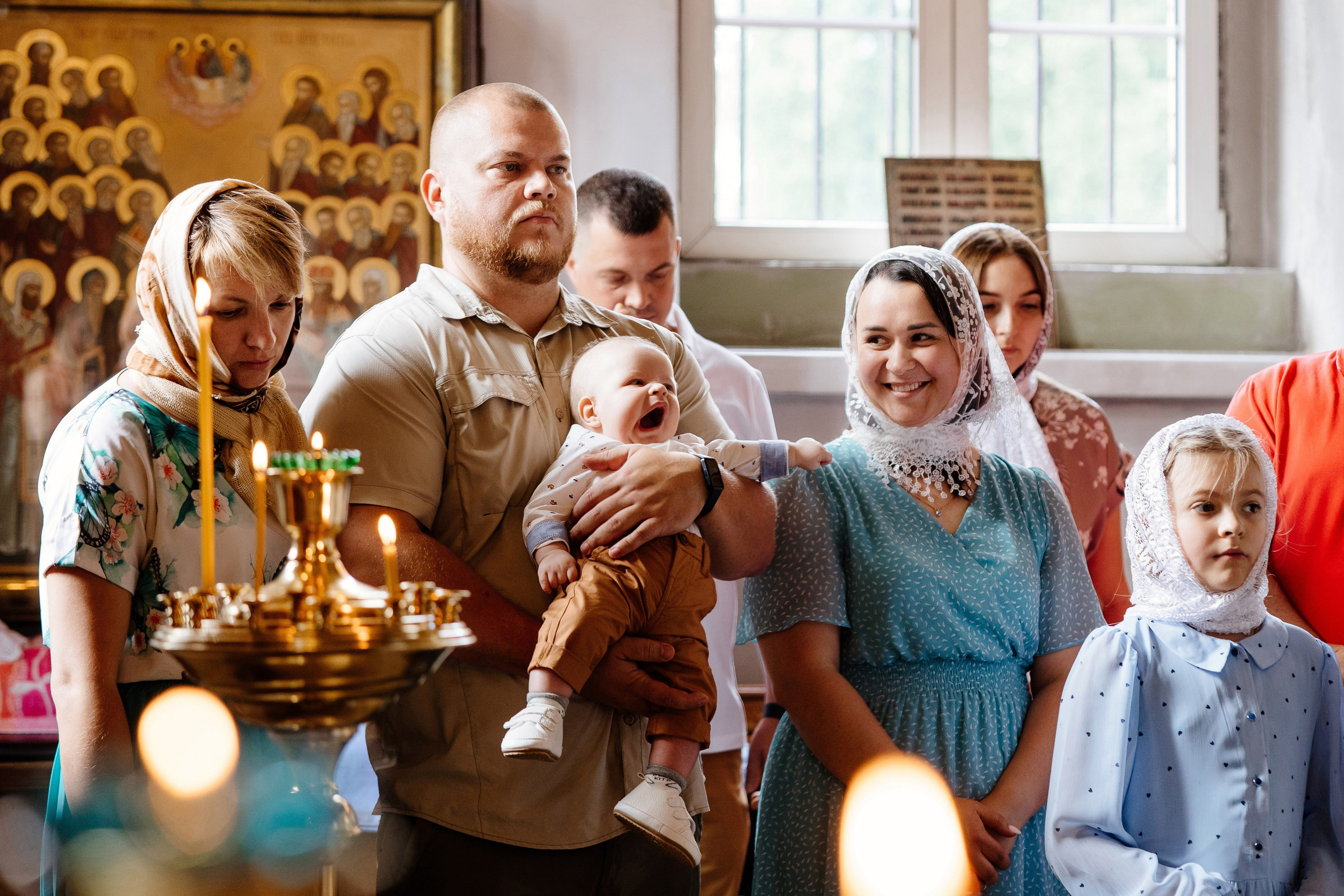 Крещение Никиты. Свадебный и семейный фотограф Екатерина Иванова