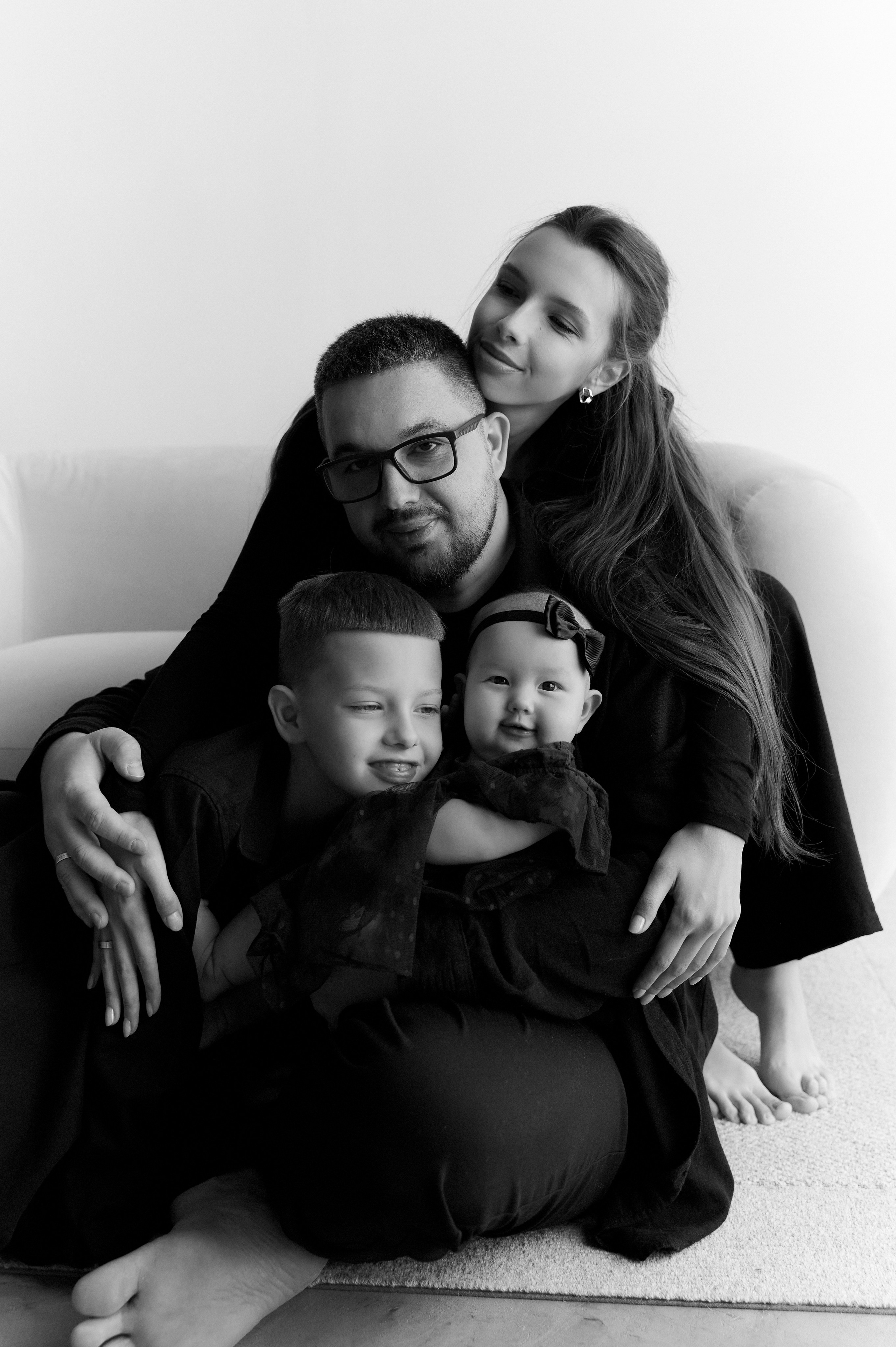 Лиза и ее семья. Фотограф Регина С