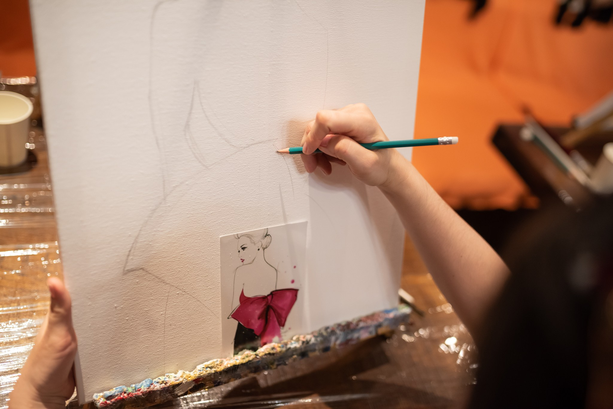 Творчество в ресторане Большая кухня. Свадебный и семейный фотограф из Санкт-Петербурга Климов Анатолий