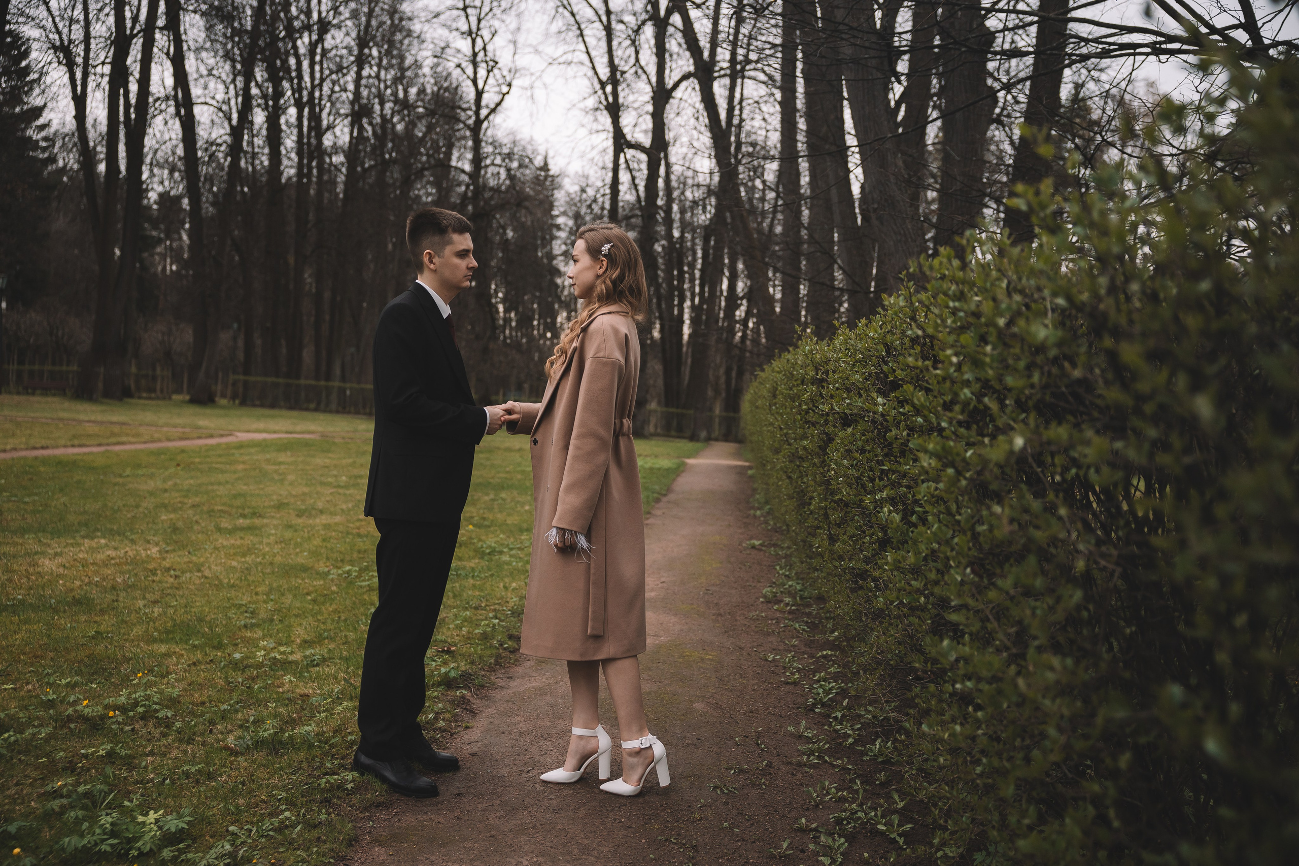 Свадебная фотосессия в Усадьбе Остафьево. Свадебный фотограф в Москве — Оскар Гелманов