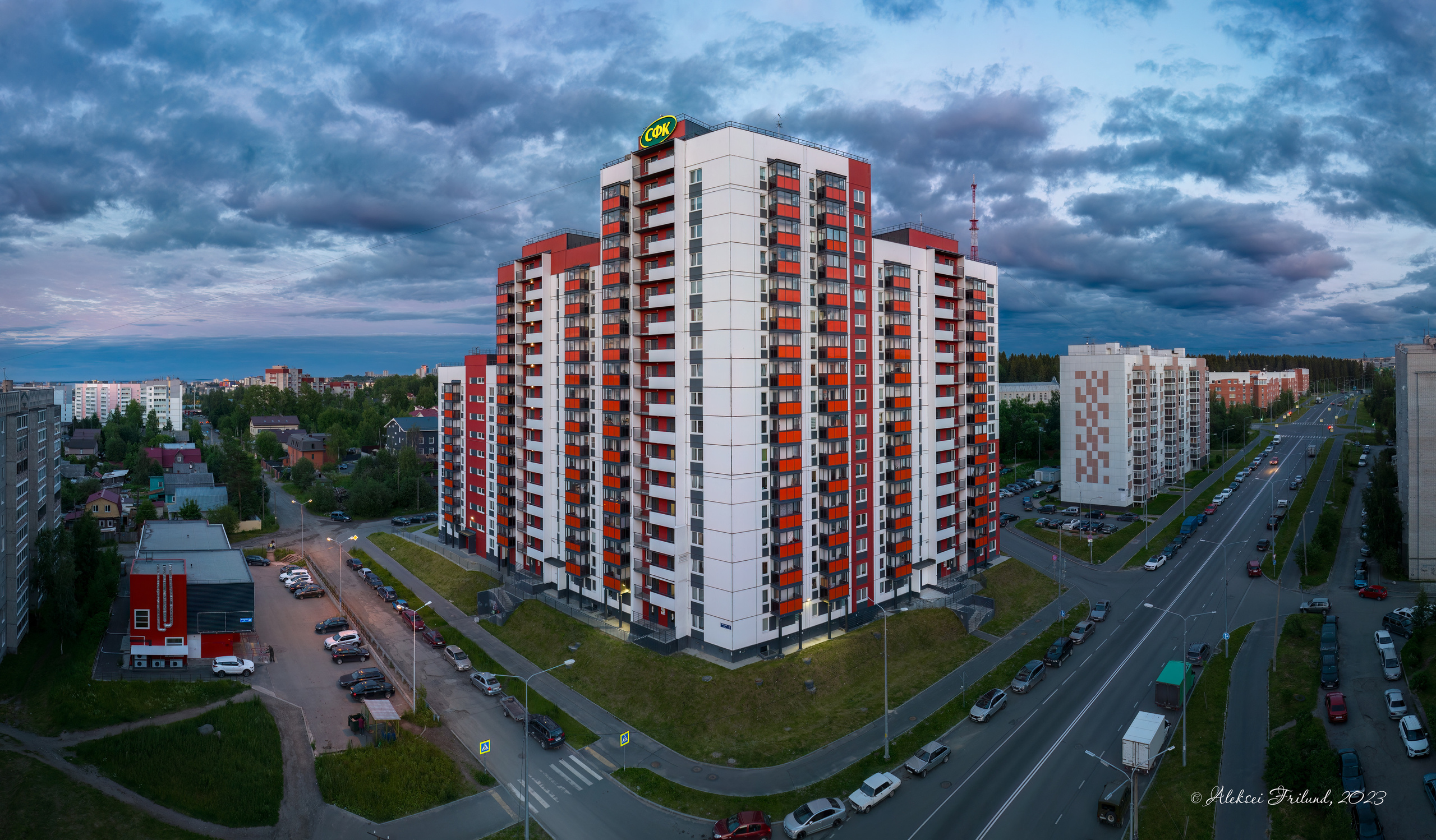 Петрозаводск. Аэросъемка. Фото и Видео в Карелии. Алексей Фрилунд