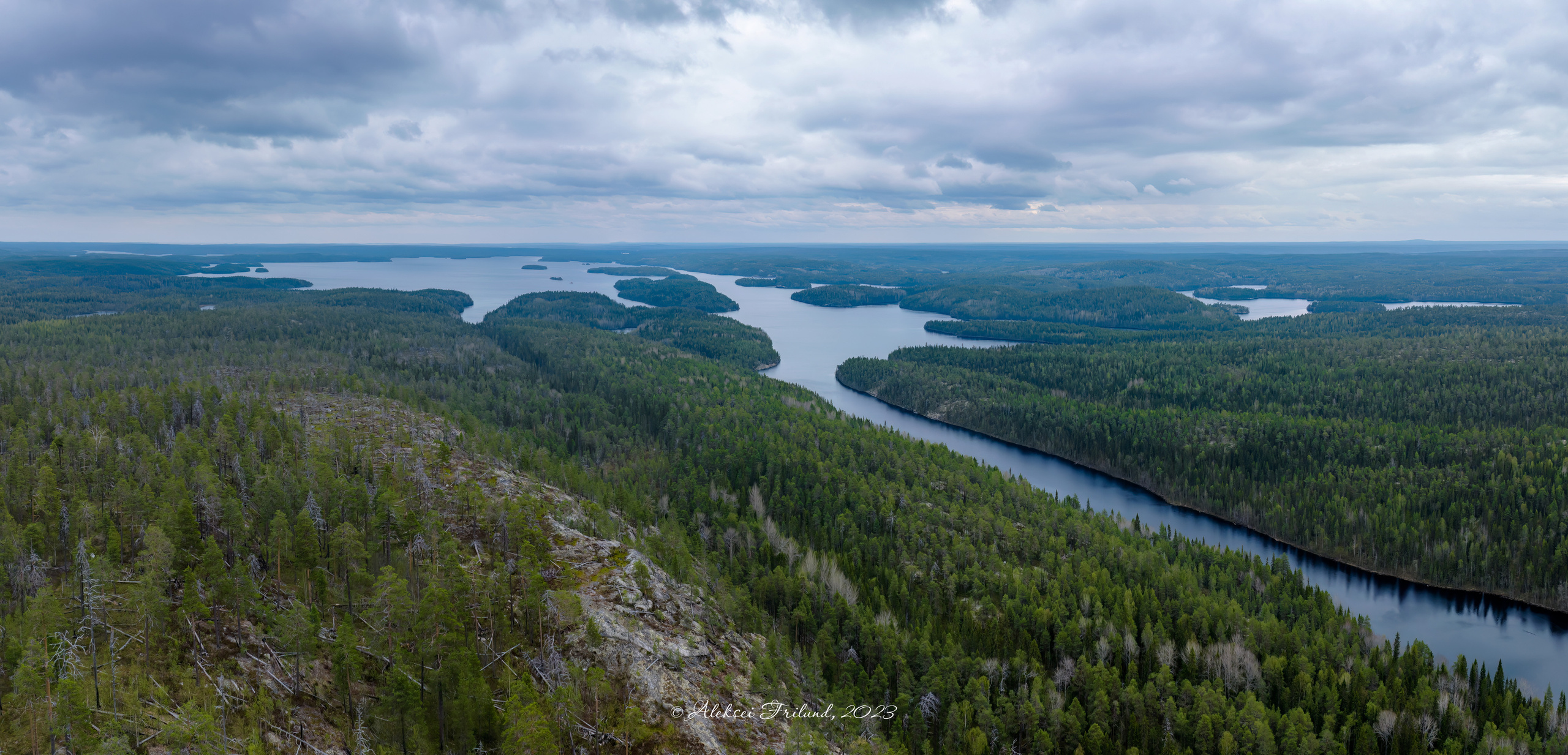 Природа Карелии. Аэросъемка. Фото и Видео в Карелии. Алексей Фрилунд