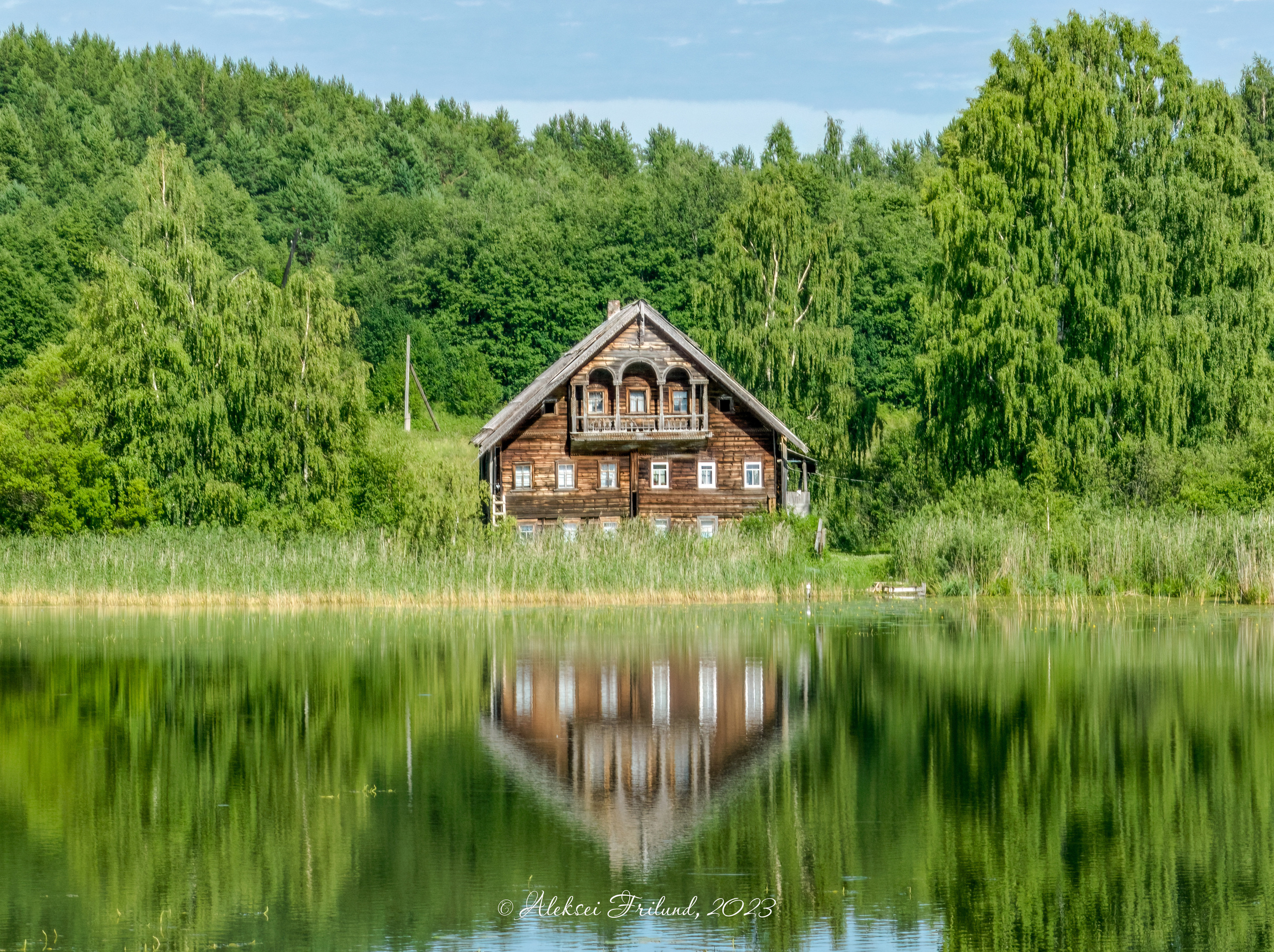 Деревянная архитектура Карелии. Аэросъемка. Фото и Видео в Карелии. Алексей Фрилунд