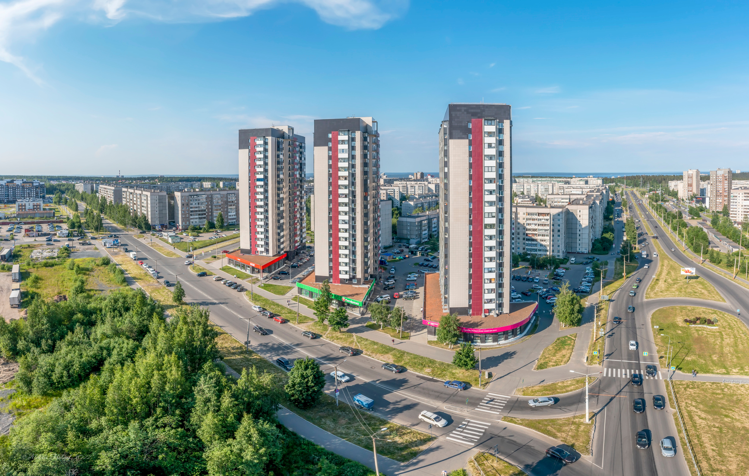 Петрозаводск. Аэросъемка. Фото и Видео в Карелии. Алексей Фрилунд