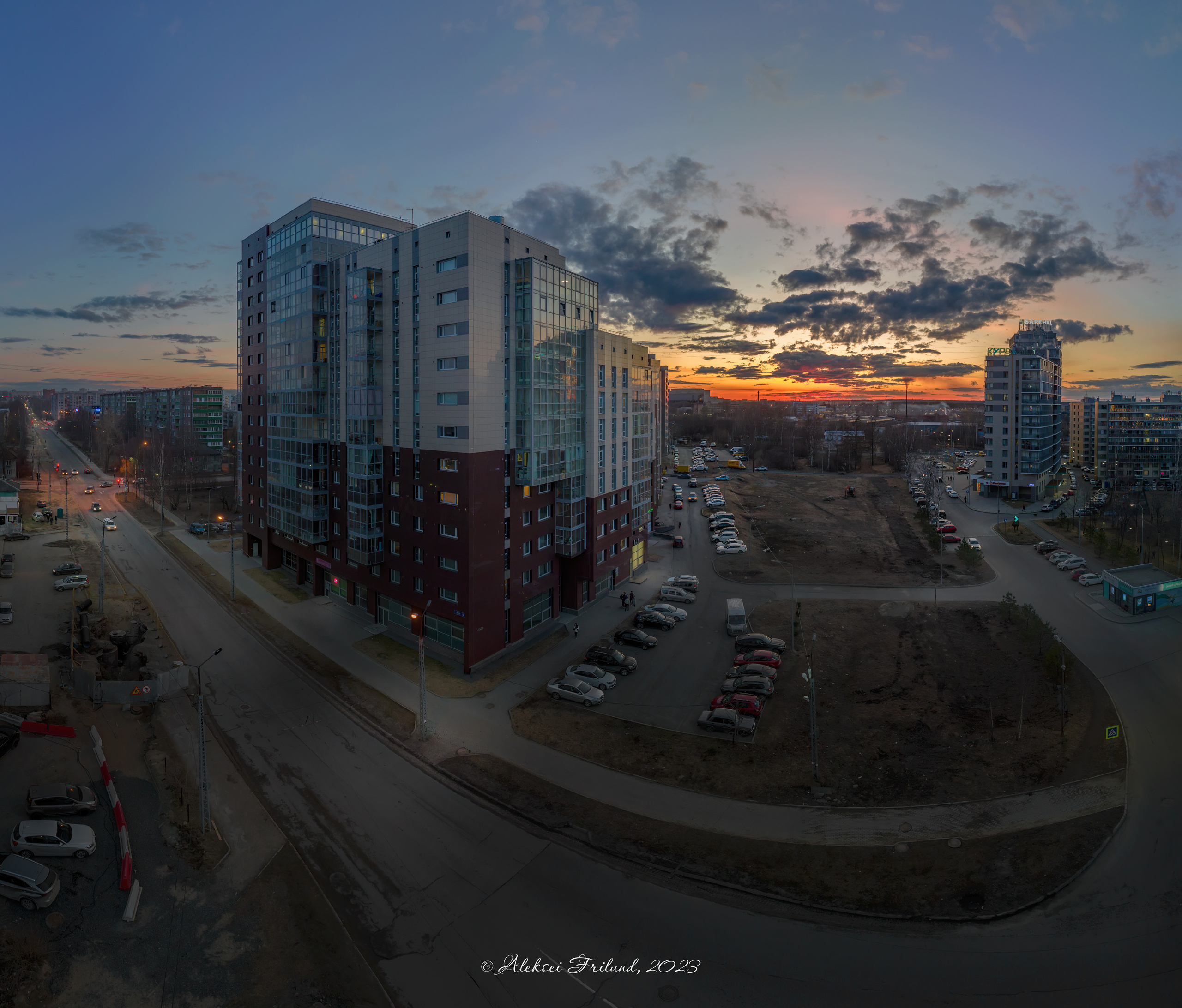 Город. Аэросъемка. Фото и Видео в Карелии. Алексей Фрилунд