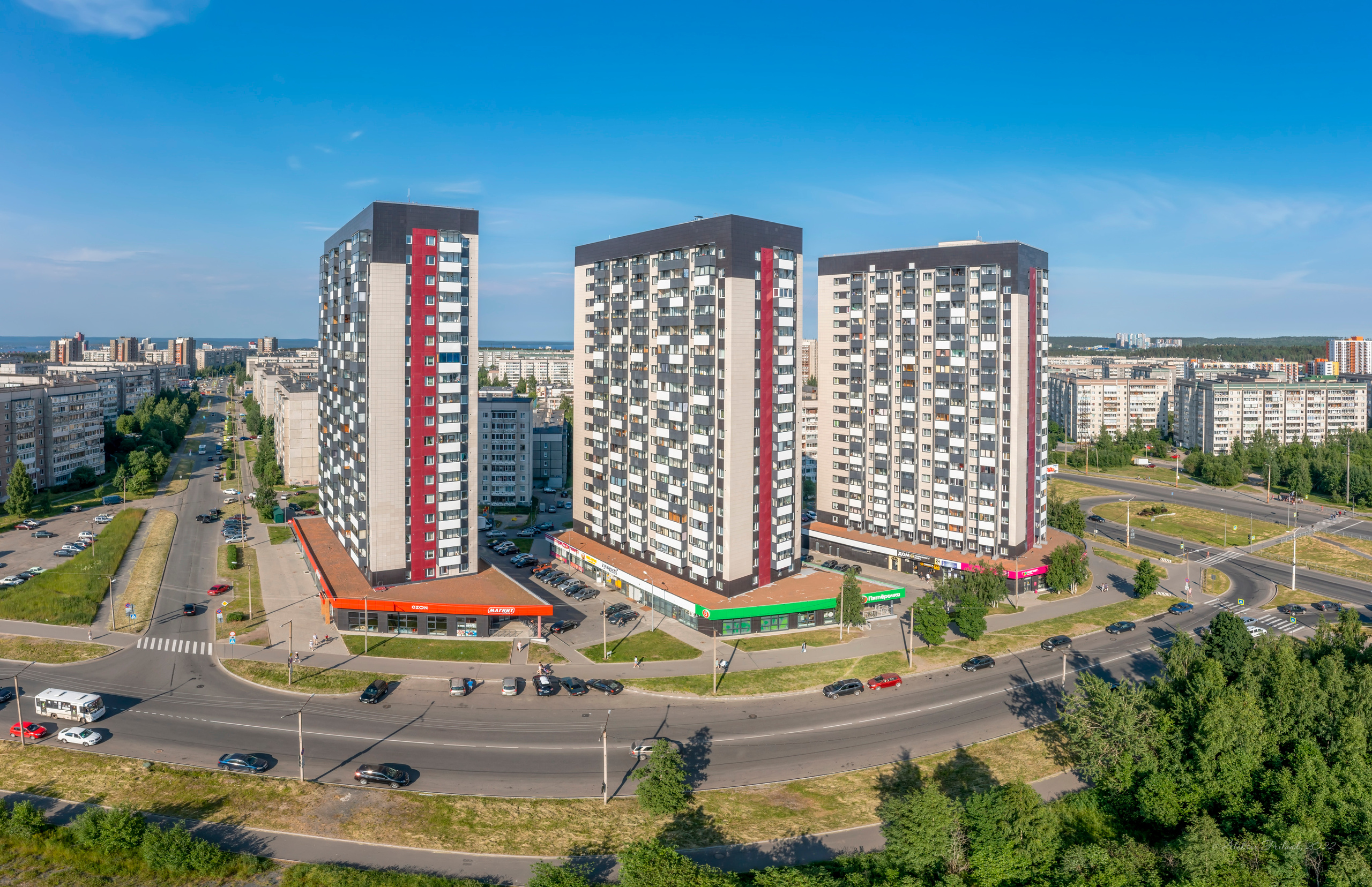 Петрозаводск. Аэросъемка. Фото и Видео в Карелии. Алексей Фрилунд