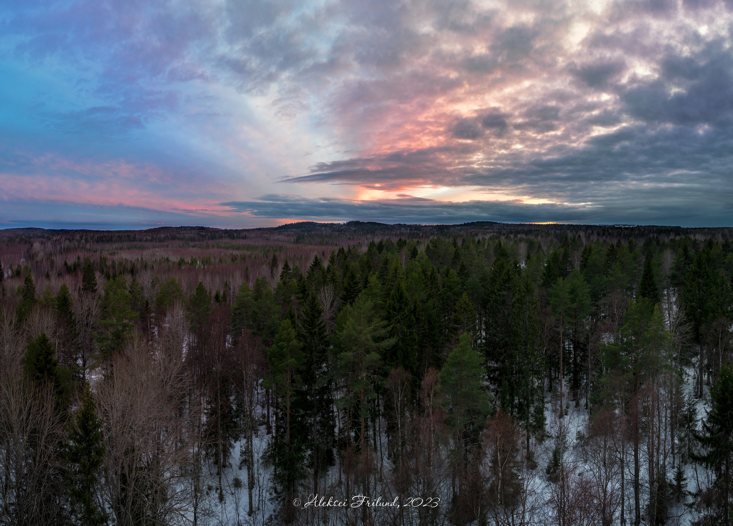 Природа Карелии. Аэросъемка. Фото и Видео в Карелии. Алексей Фрилунд