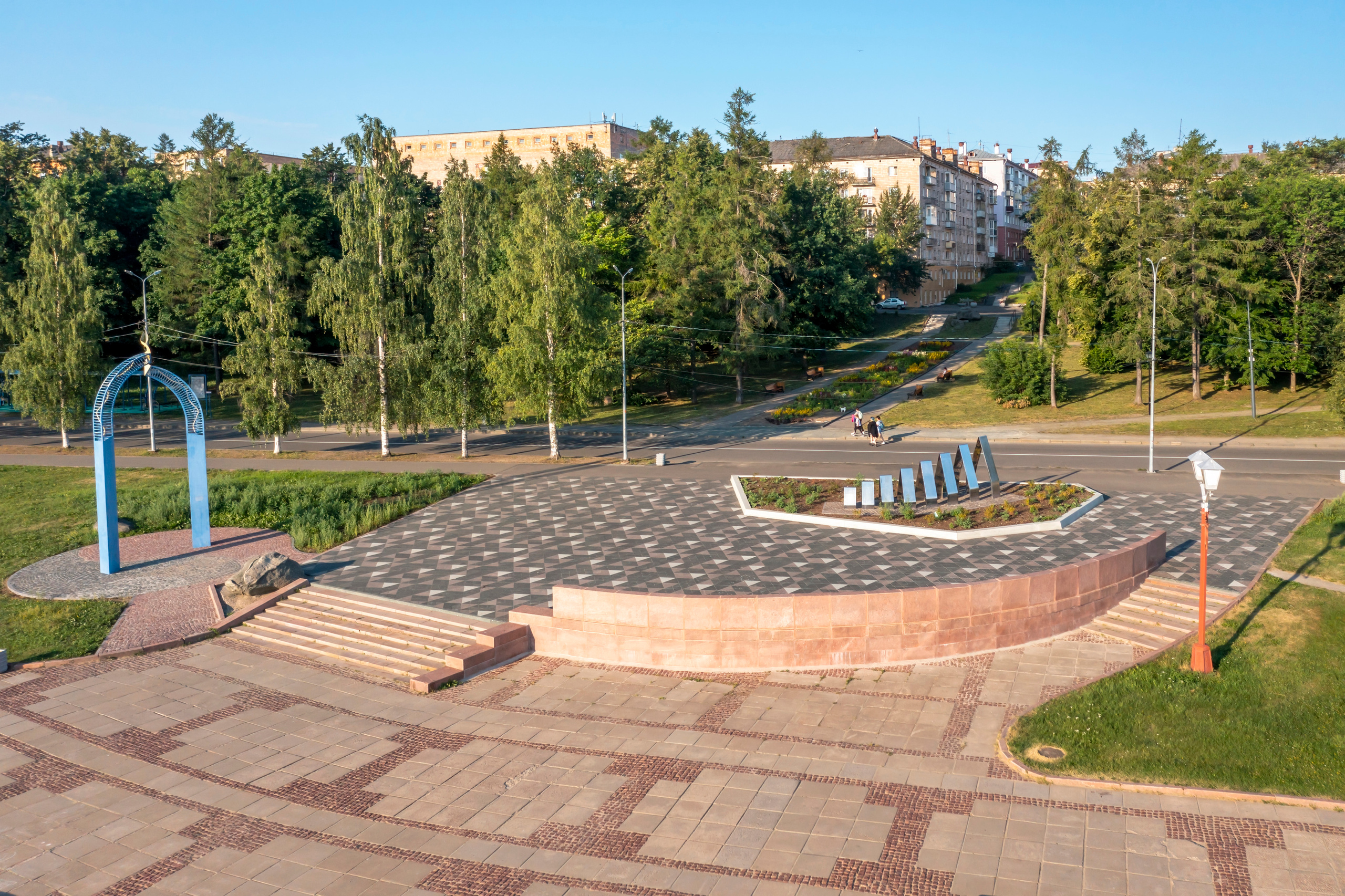 Набережная. Аэросъемка. Фото и Видео в Карелии. Алексей Фрилунд