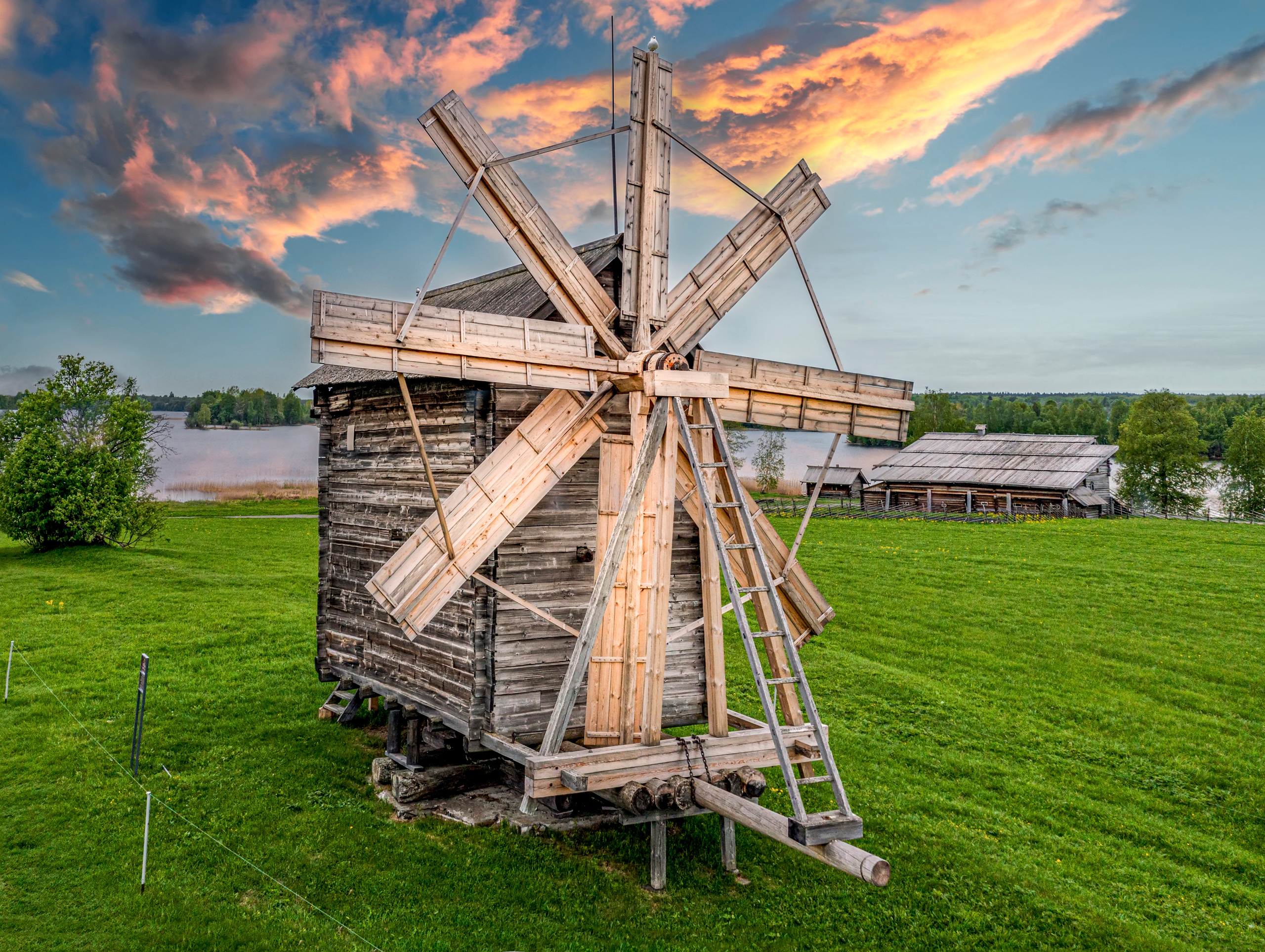 Музей-заповедник «Кижи». Аэросъемка. Фото и Видео в Карелии. Алексей Фрилунд