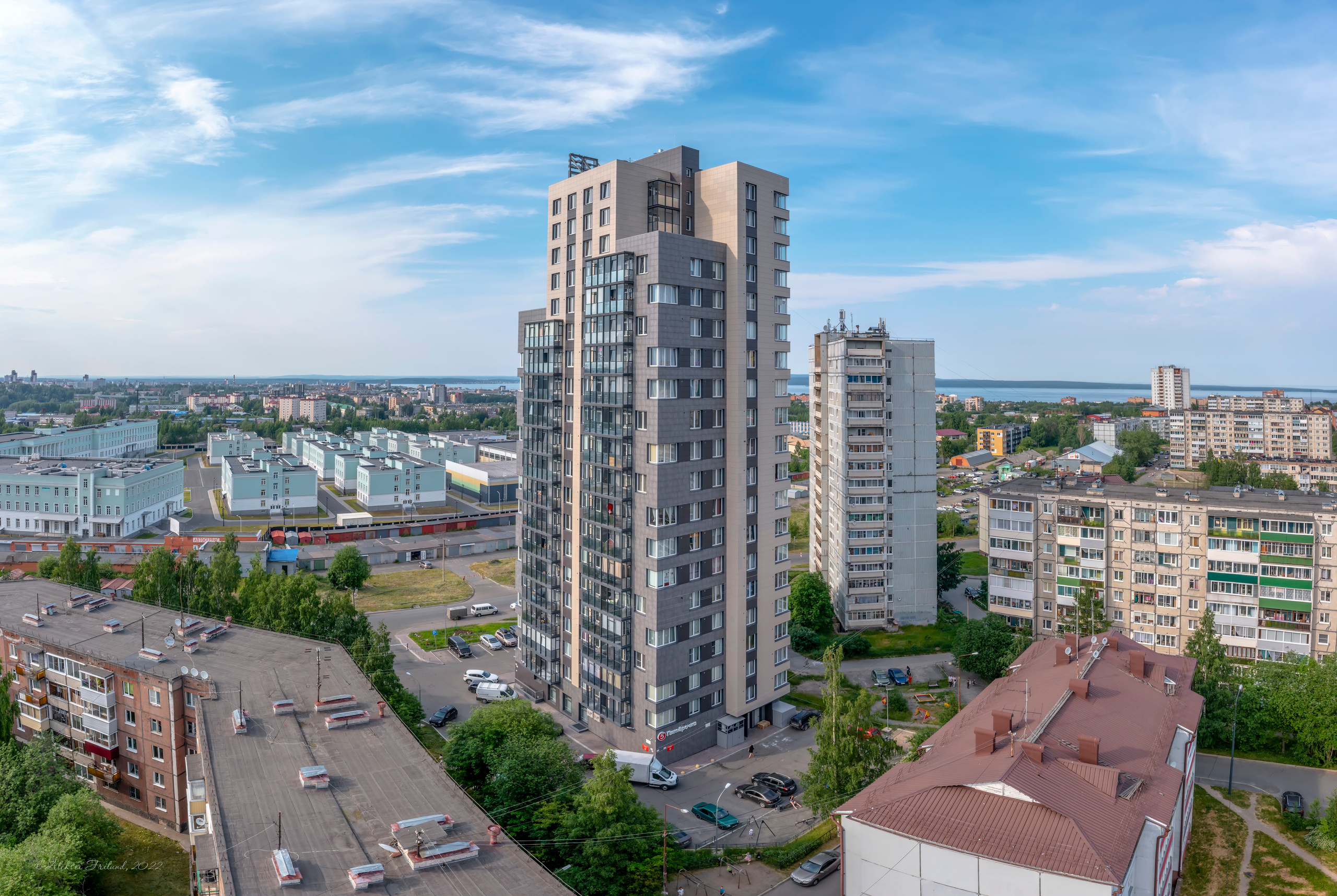 Петрозаводск. Аэросъемка. Фото и Видео в Карелии. Алексей Фрилунд