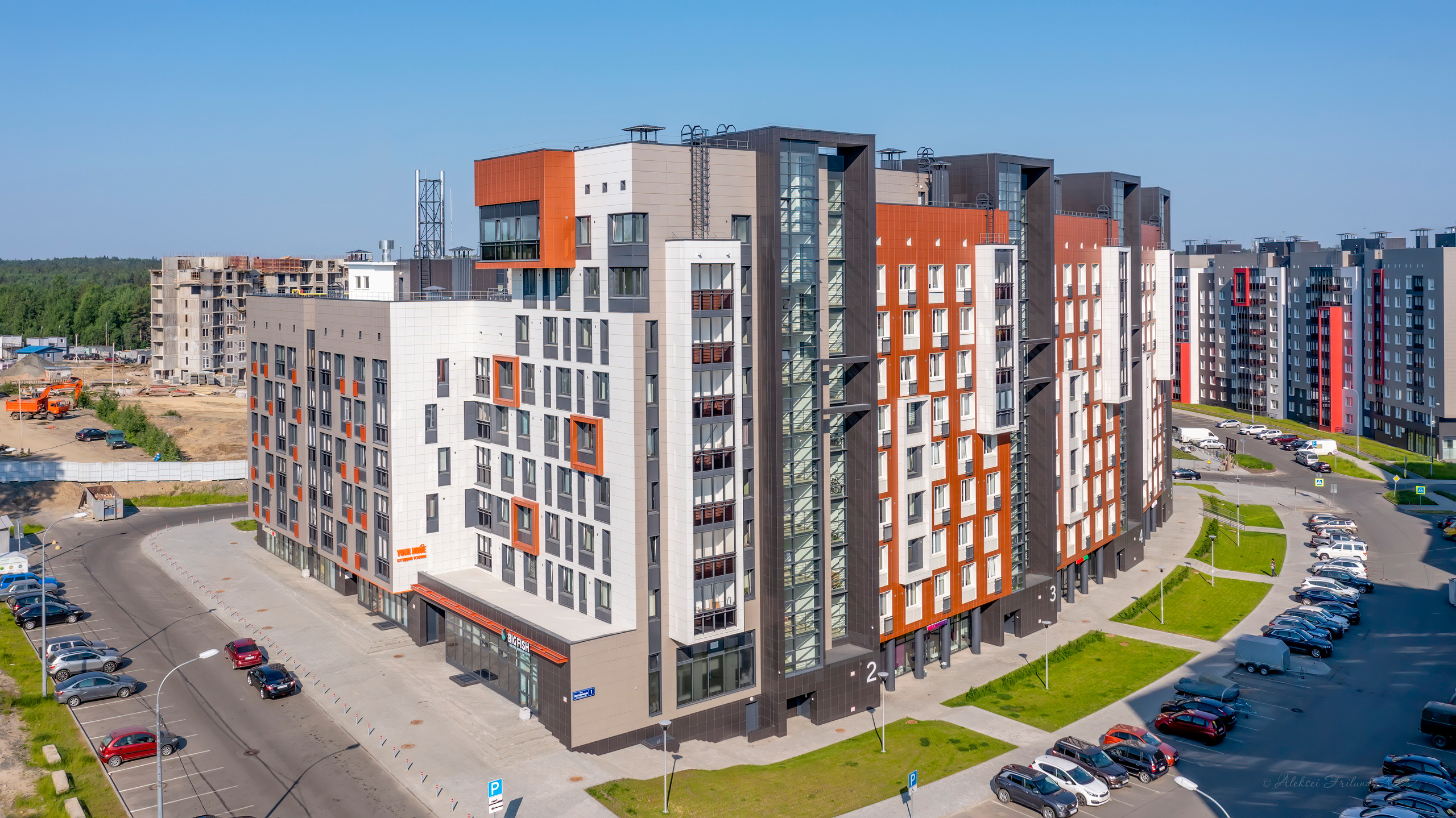 Петрозаводск. Аэросъемка. Фото и Видео в Карелии. Алексей Фрилунд