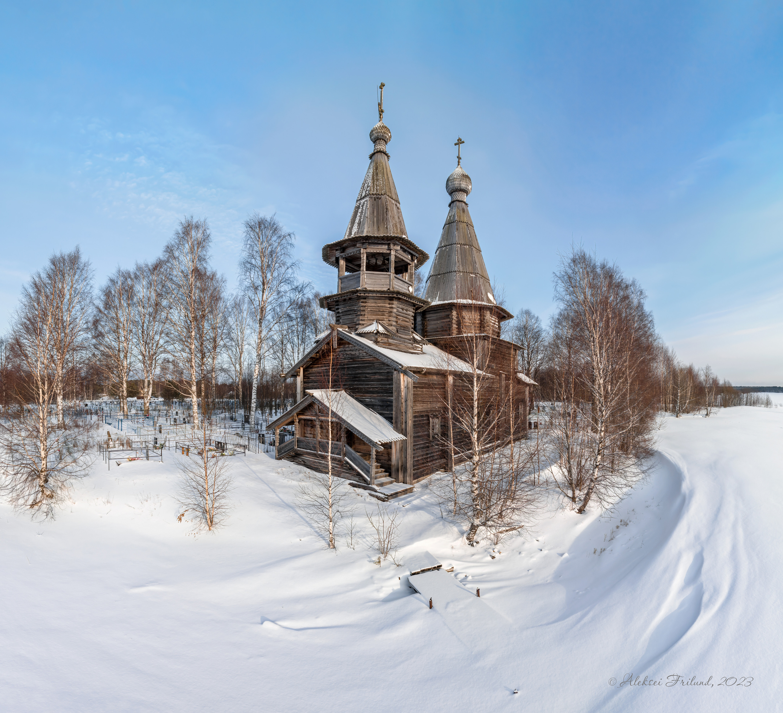Деревянная архитектура Карелии. Аэросъемка. Фото и Видео в Карелии. Алексей Фрилунд
