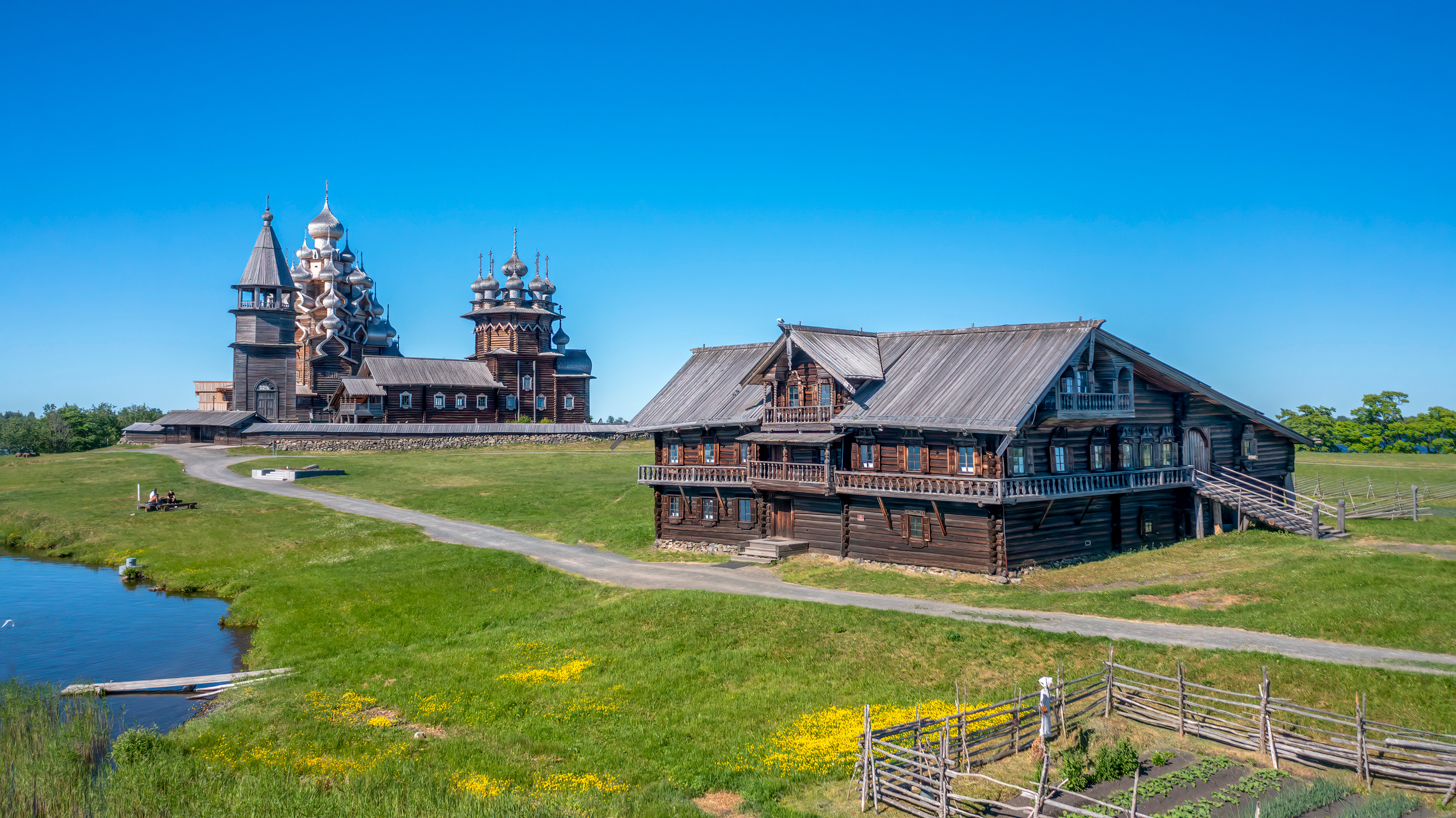 Музей-заповедник «Кижи». Аэросъемка. Фото и Видео в Карелии. Алексей Фрилунд