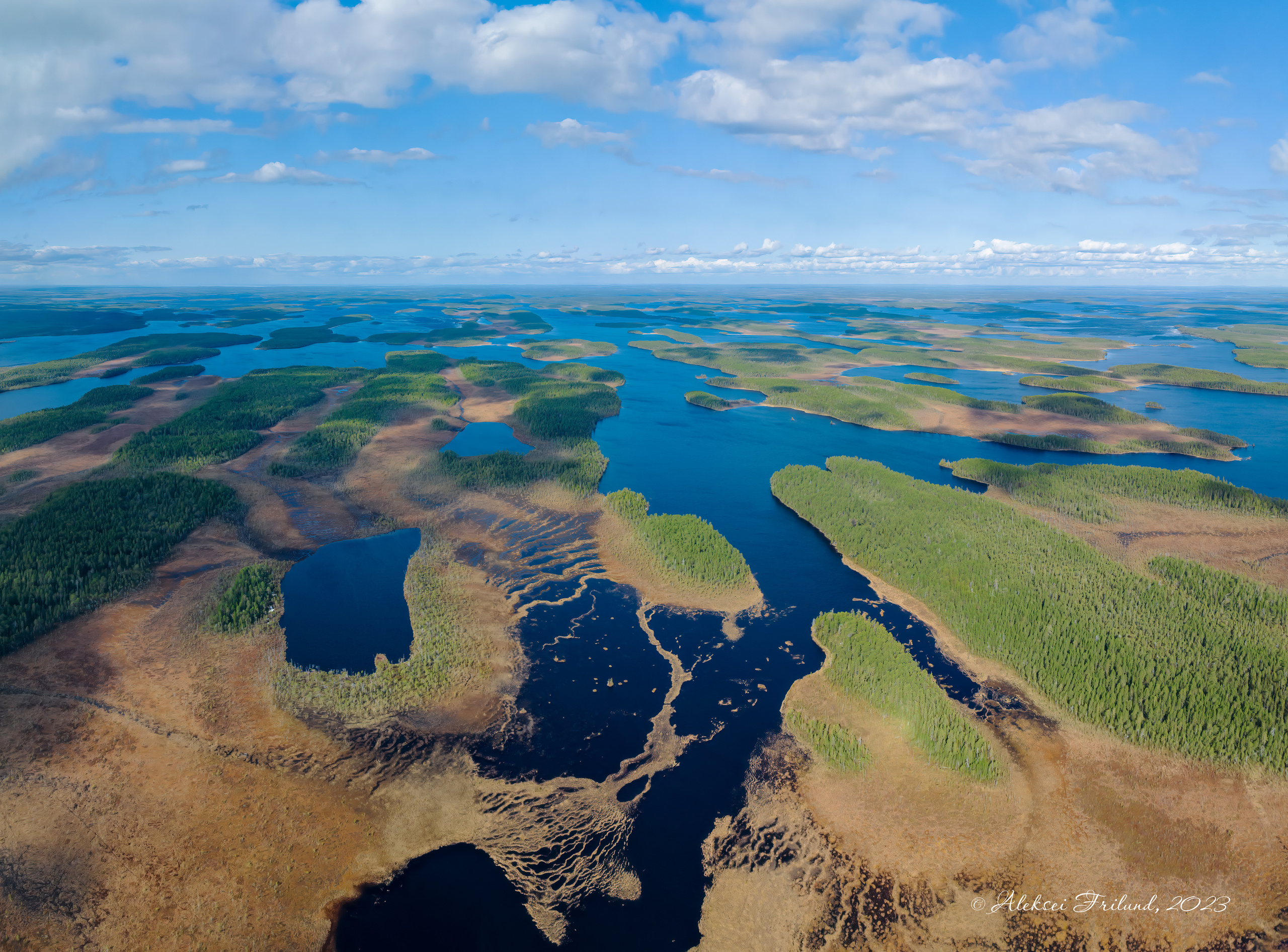 Природа Карелии. Аэросъемка. Фото и Видео в Карелии. Алексей Фрилунд