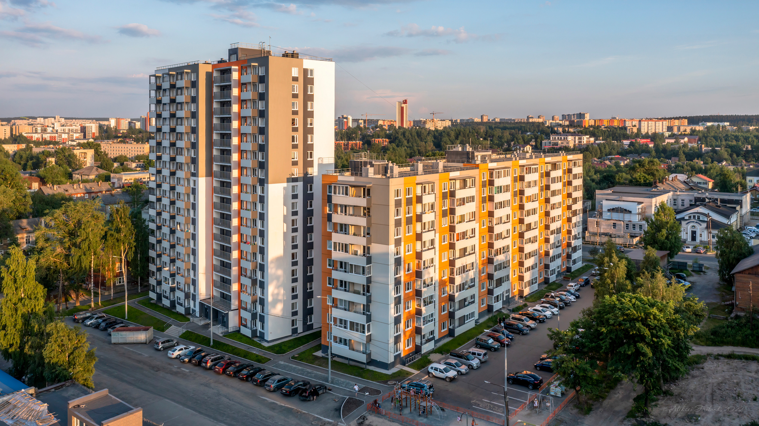 Петрозаводск. Аэросъемка. Фото и Видео в Карелии. Алексей Фрилунд
