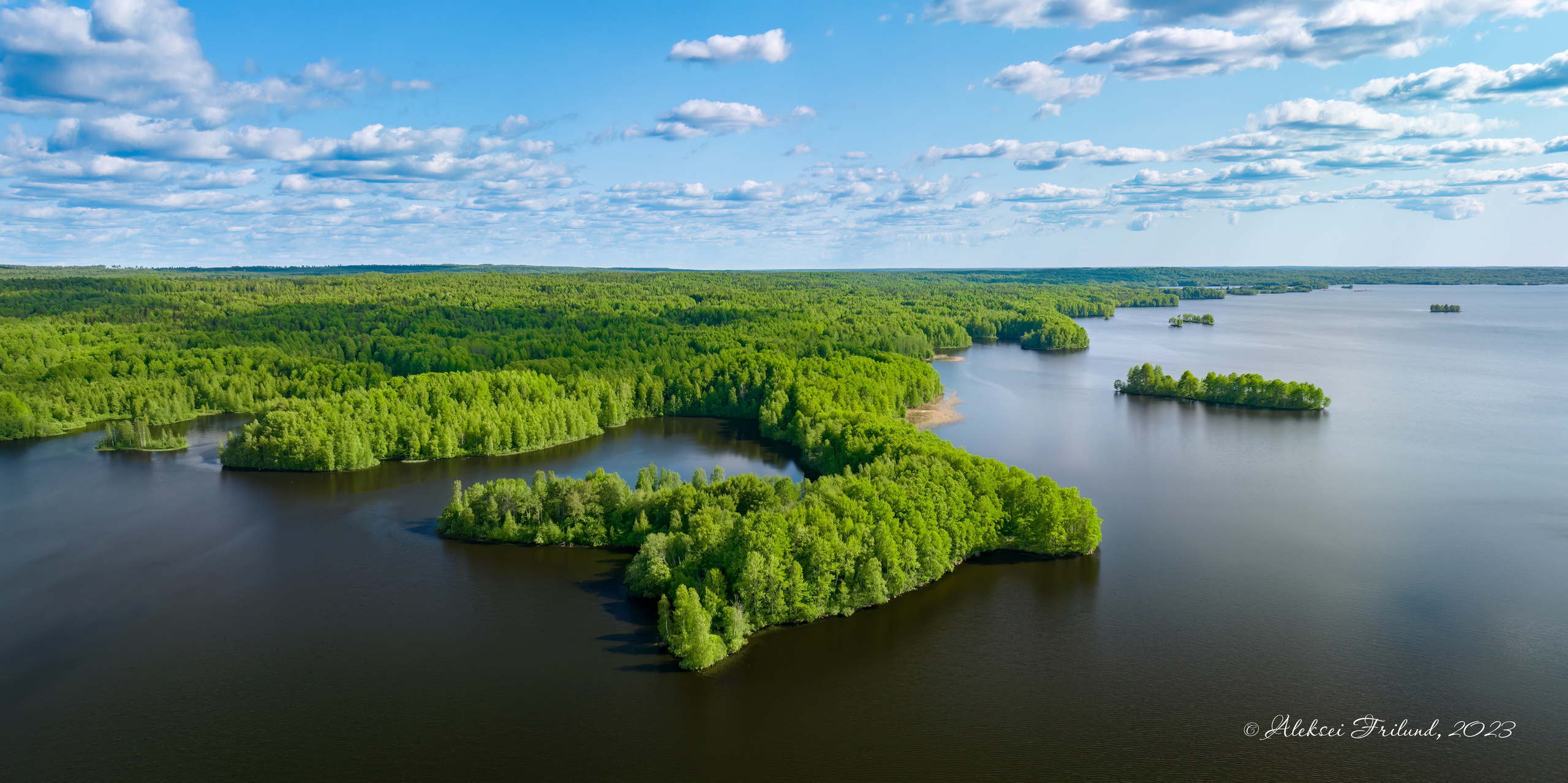 Природа Карелии. Аэросъемка. Фото и Видео в Карелии. Алексей Фрилунд