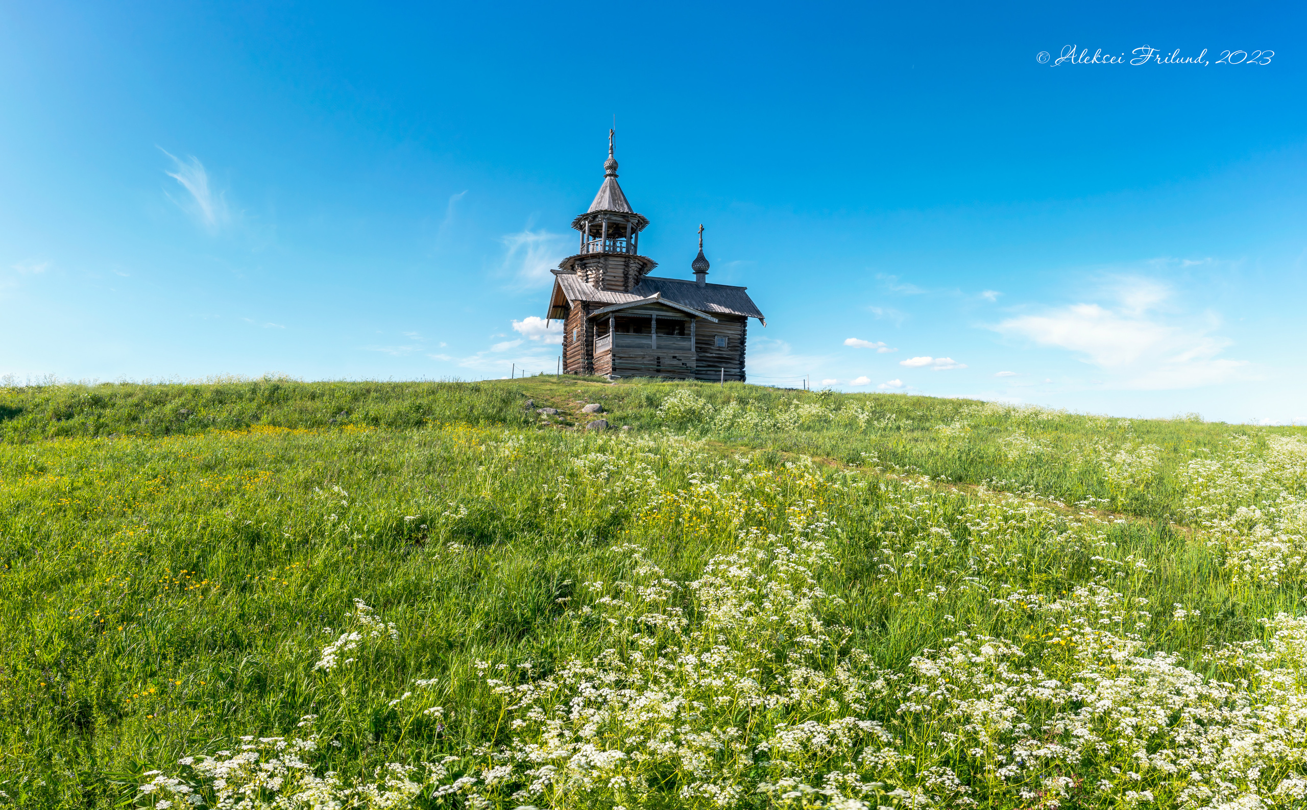 Музей-заповедник «Кижи». Аэросъемка. Фото и Видео в Карелии. Алексей Фрилунд