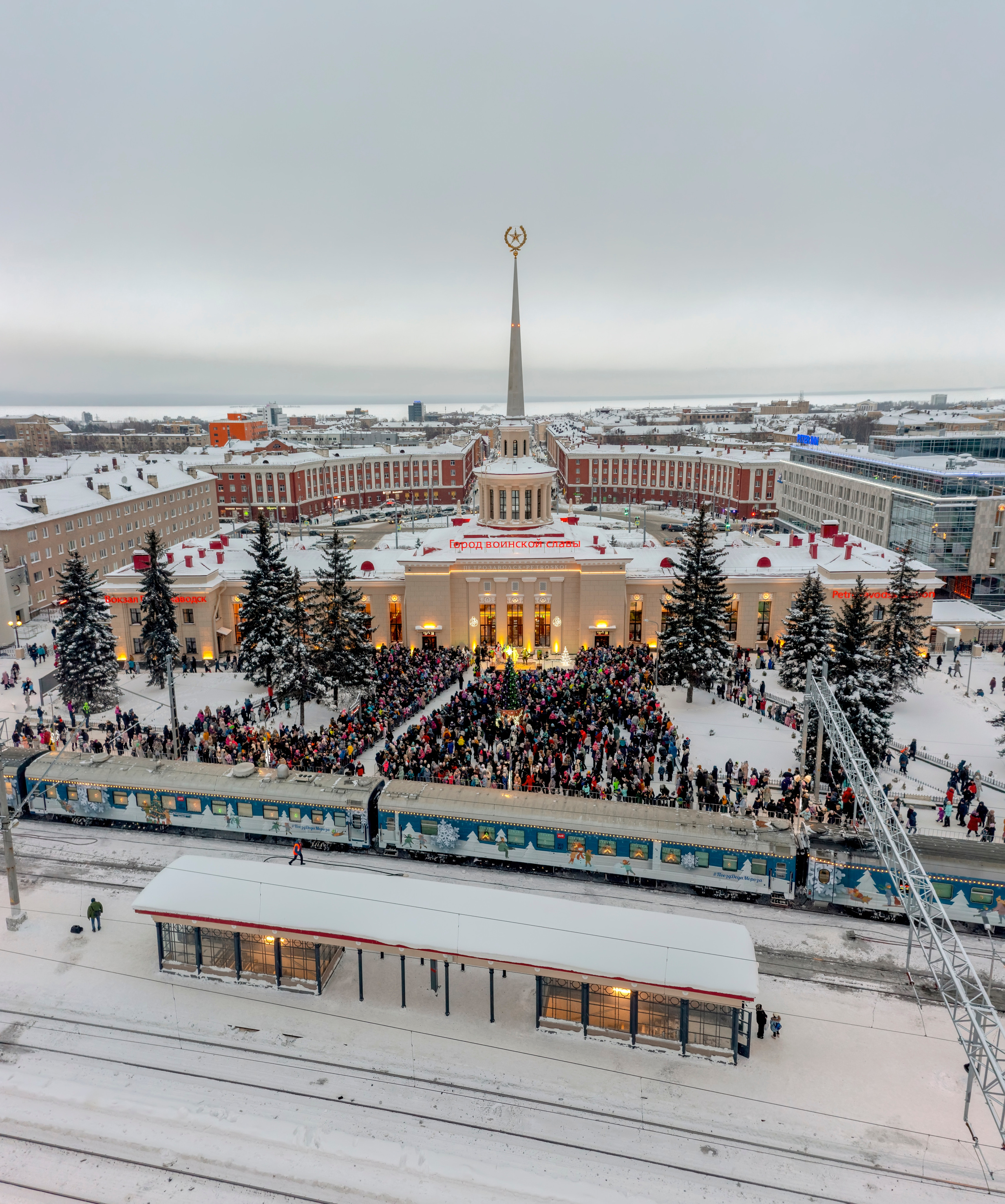 Город. Аэросъемка. Фото и Видео в Карелии. Алексей Фрилунд