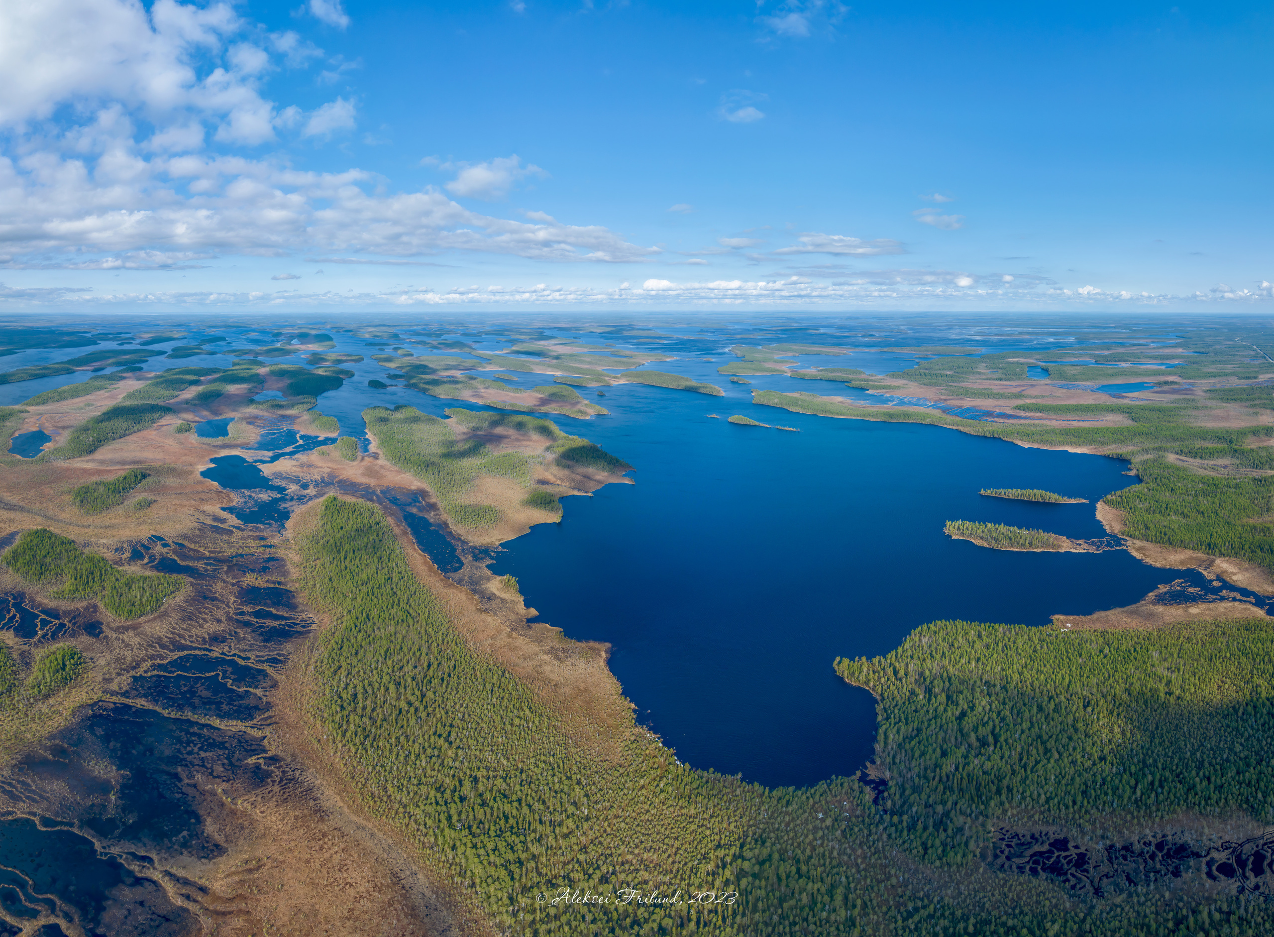 Природа Карелии. Аэросъемка. Фото и Видео в Карелии. Алексей Фрилунд
