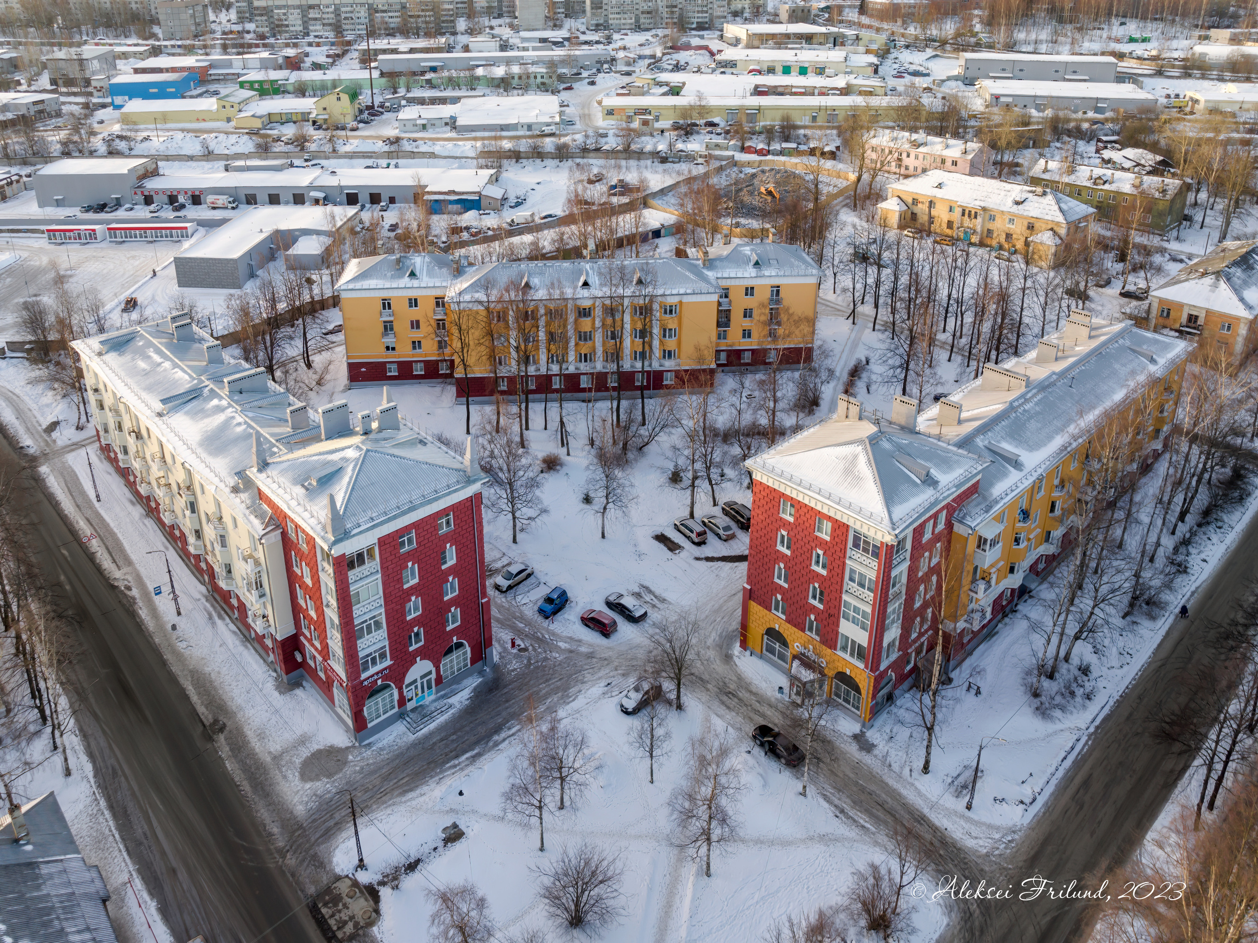 Петрозаводск. Аэросъемка. Фото и Видео в Карелии. Алексей Фрилунд