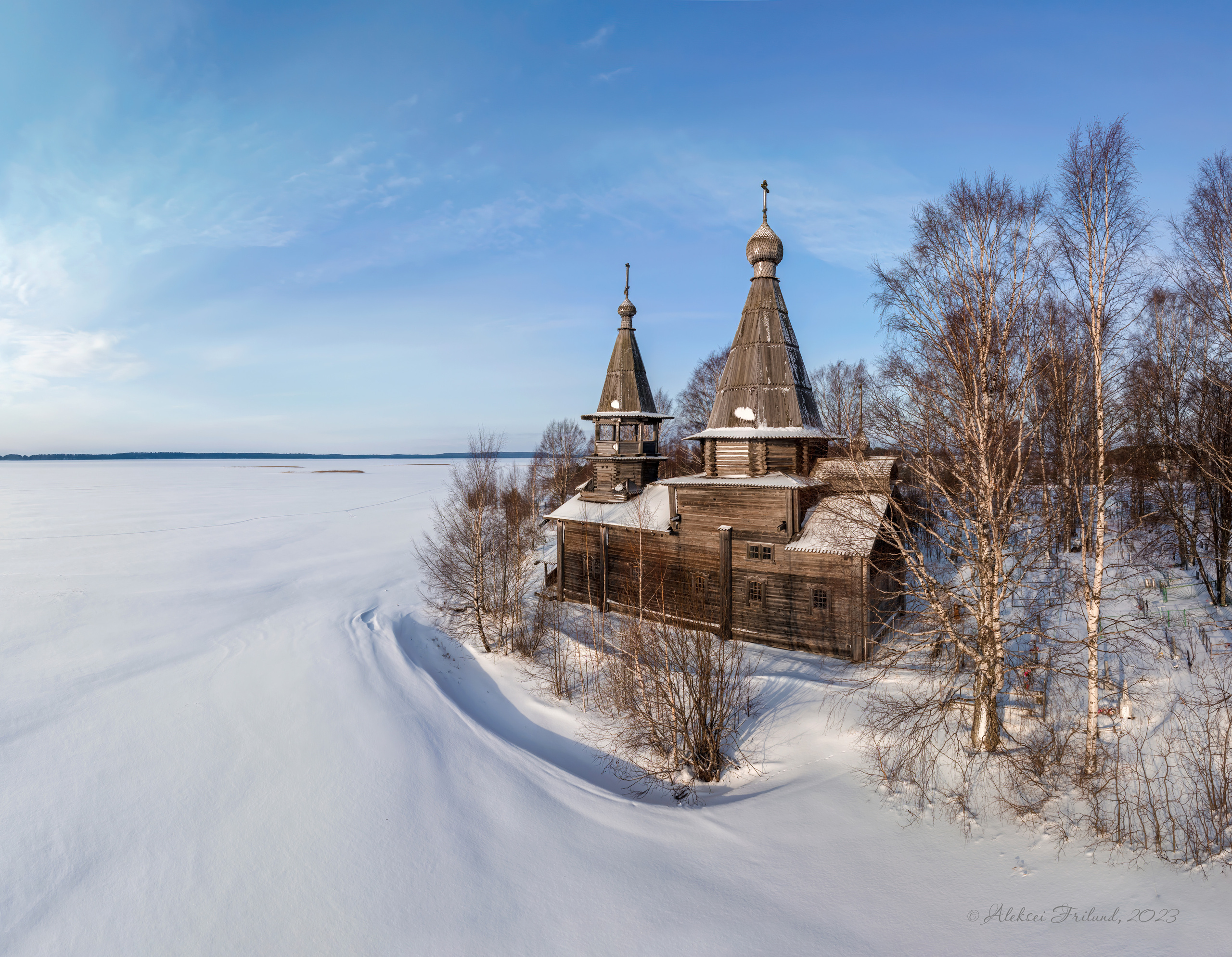 Деревянная архитектура Карелии. Аэросъемка. Фото и Видео в Карелии. Алексей Фрилунд