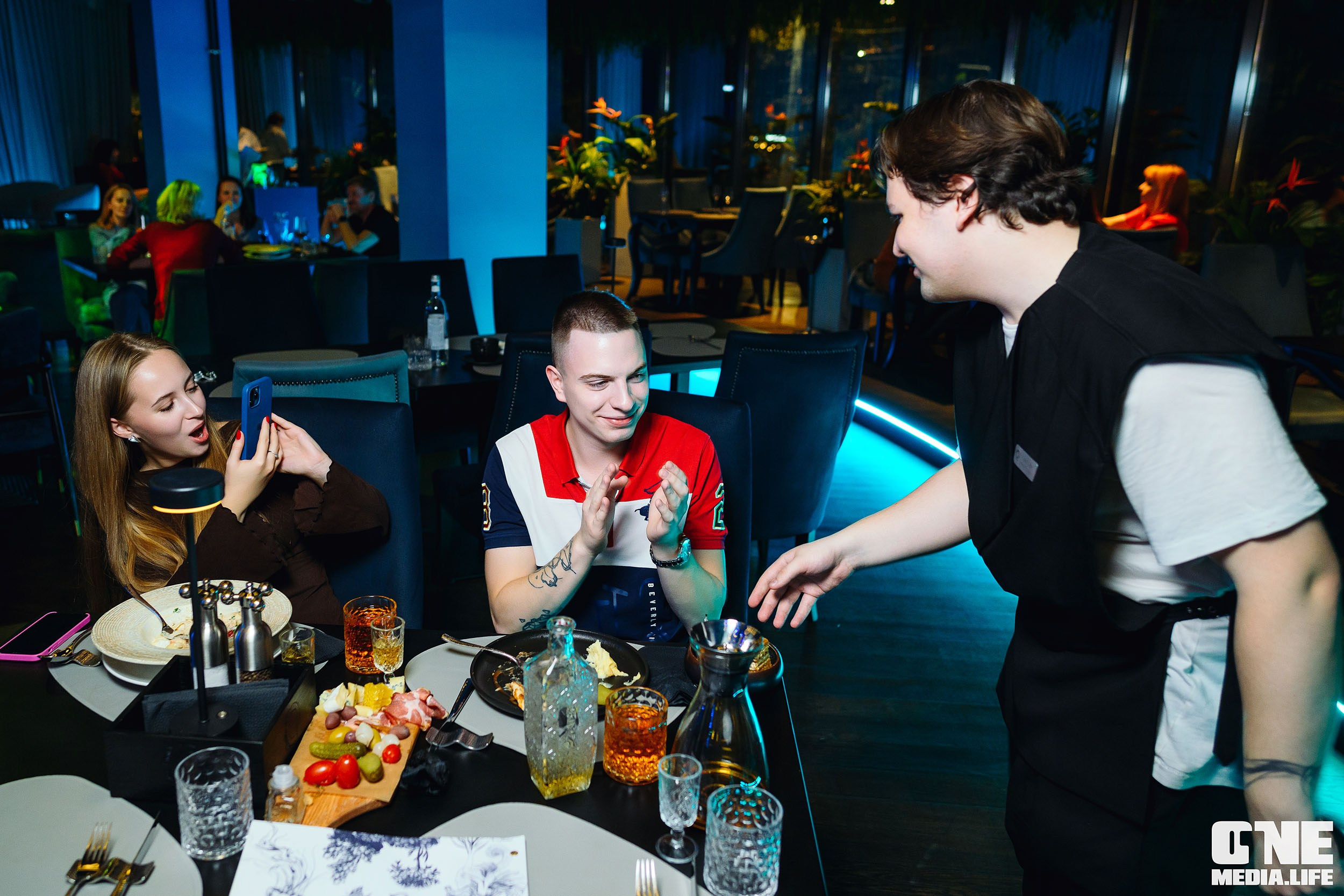 Фоторепортаж из ресторана Океан. One Media Life: фоторепортажи, фотоотчеты с мероприятий и заведений