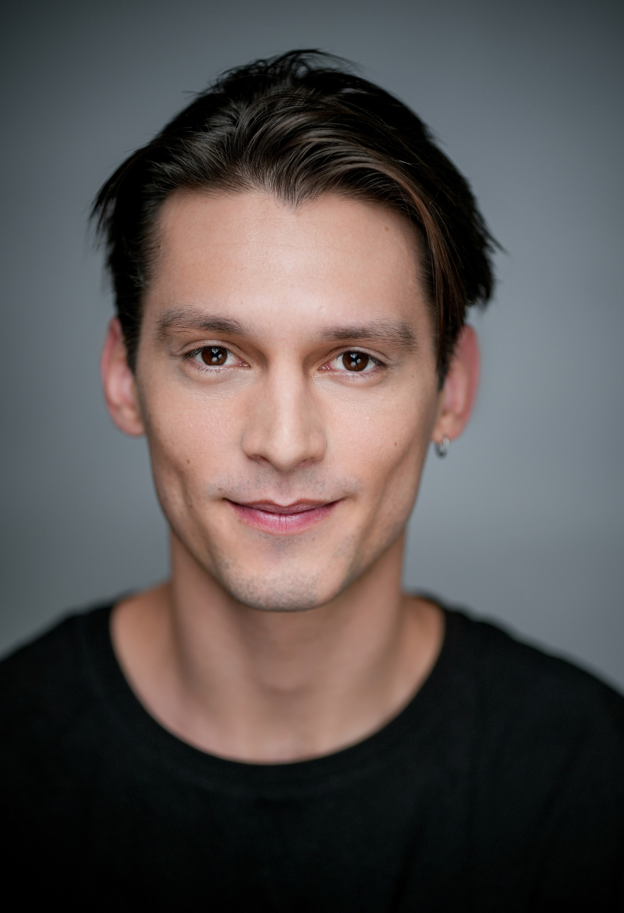 Актер Олег Рубанов. Портретная съемка в Москве, студийный фотограф Игорь Фомин