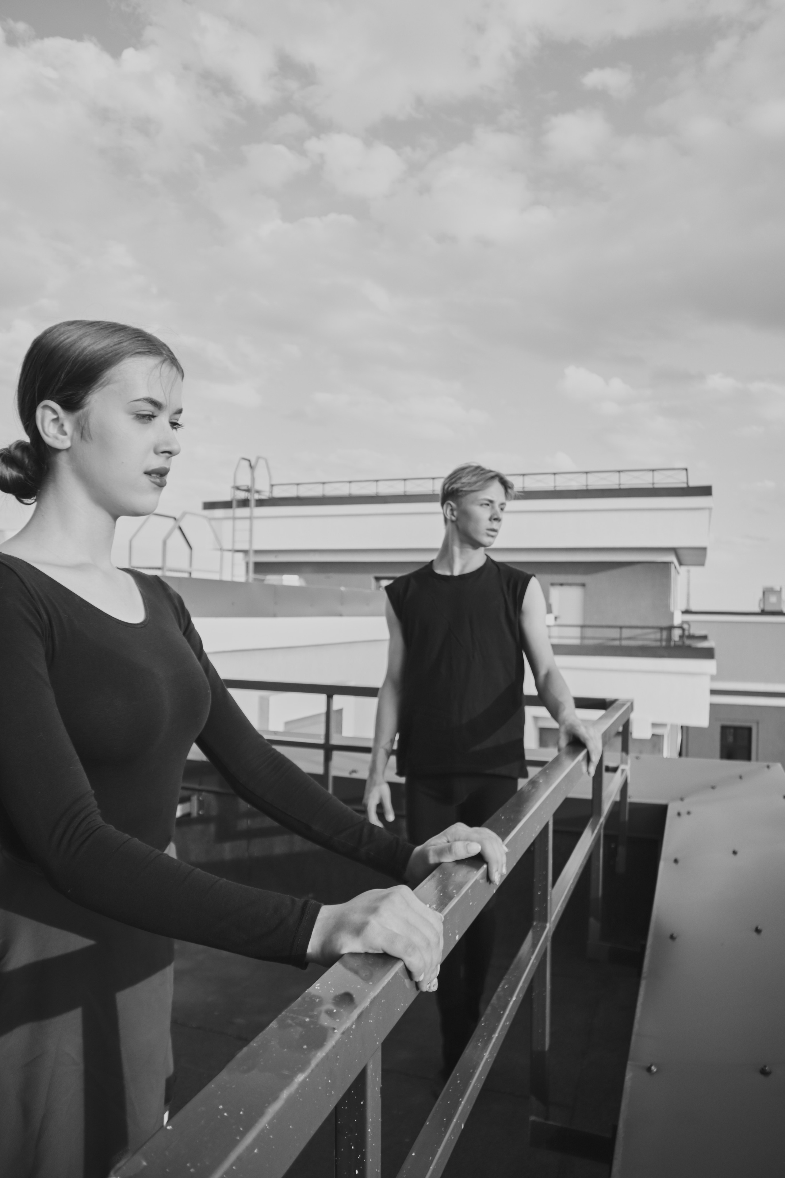 фотография на крыше