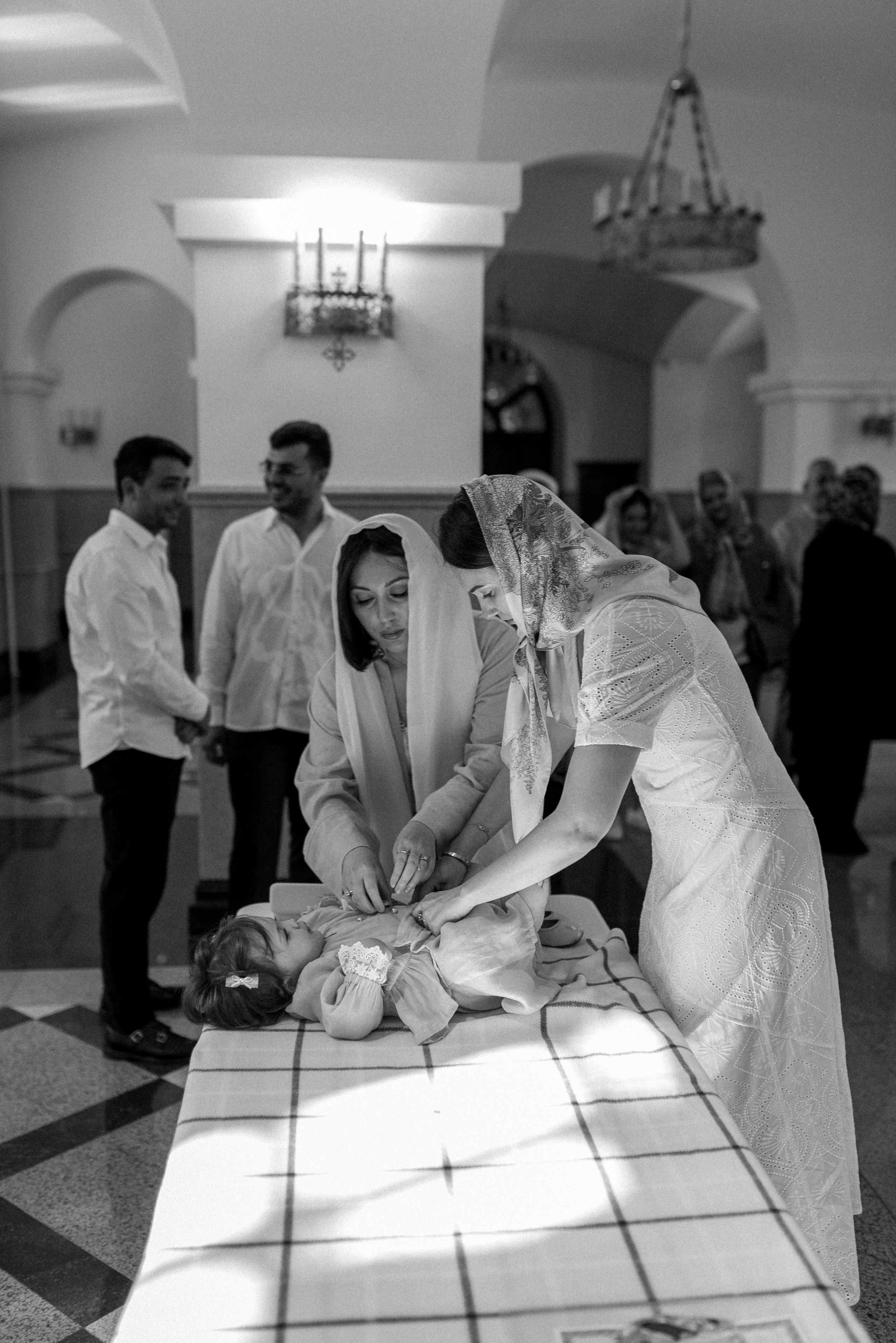 Таинство Крещения Лали. Семейный фотограф в Москве Екатерина Север
