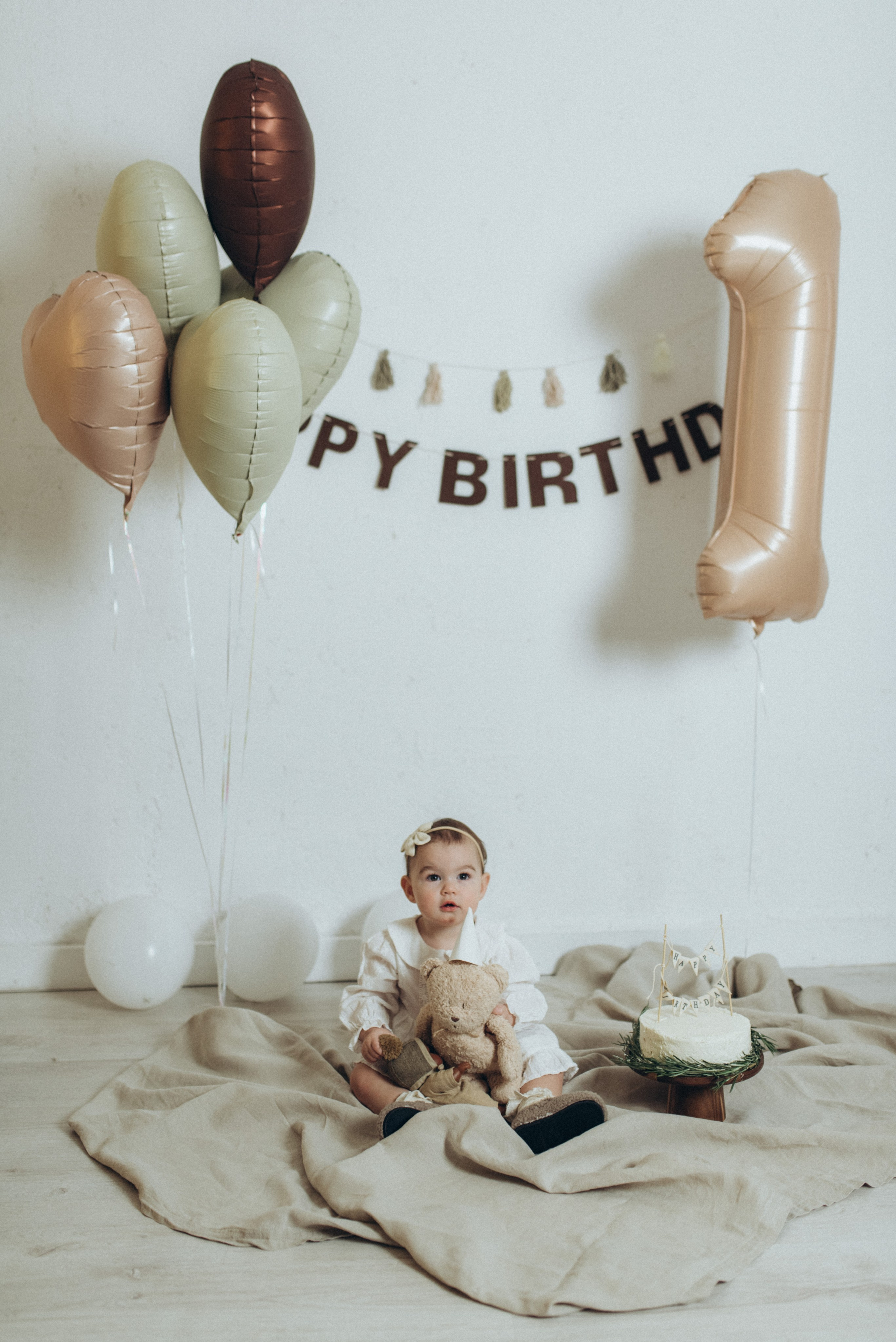 Первый день рождения. Семейный фотограф в Москве Екатерина Север