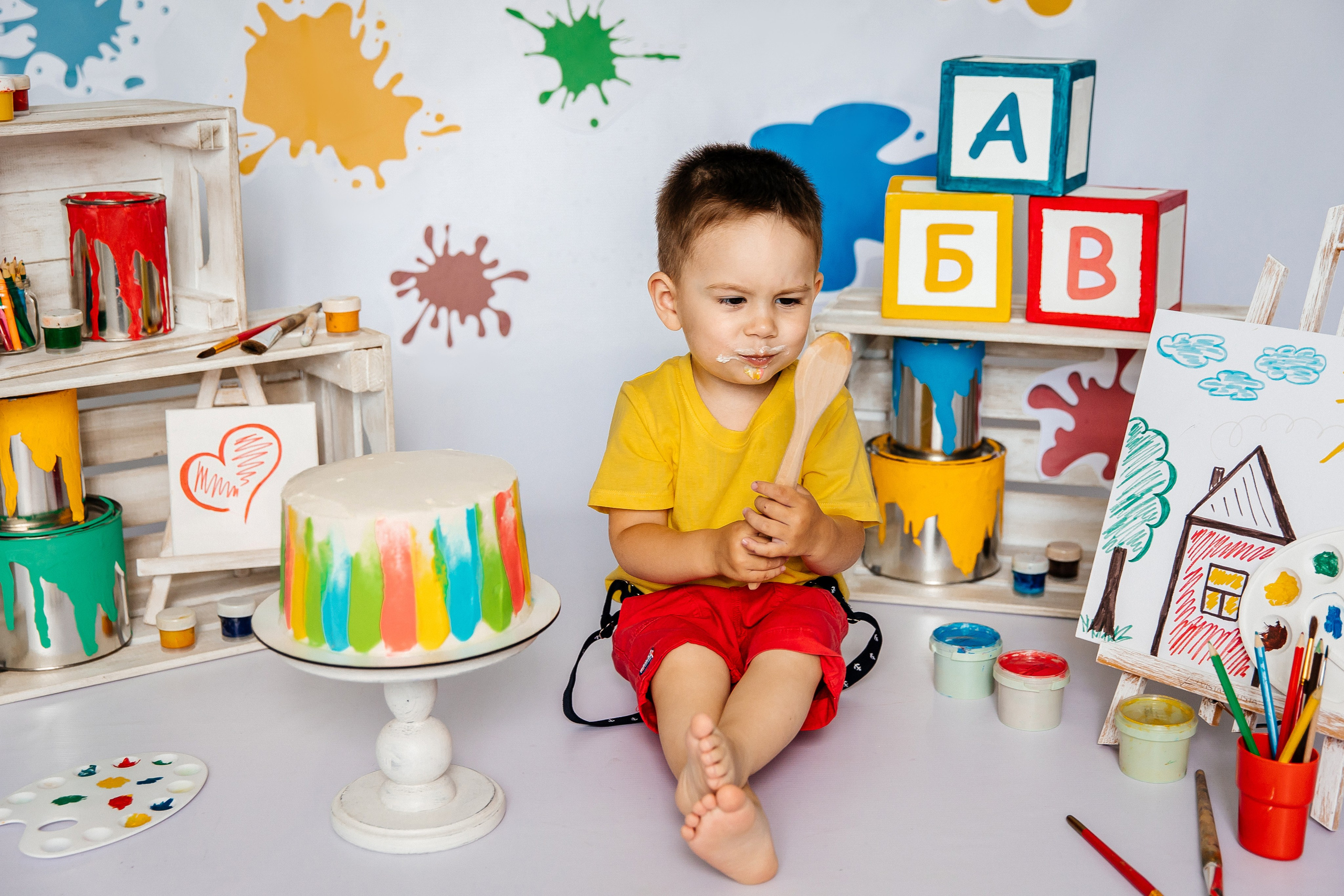 Краски. Детский фотограф, выпускные альбомы в Нижнем Новгороде Бодягина Мария