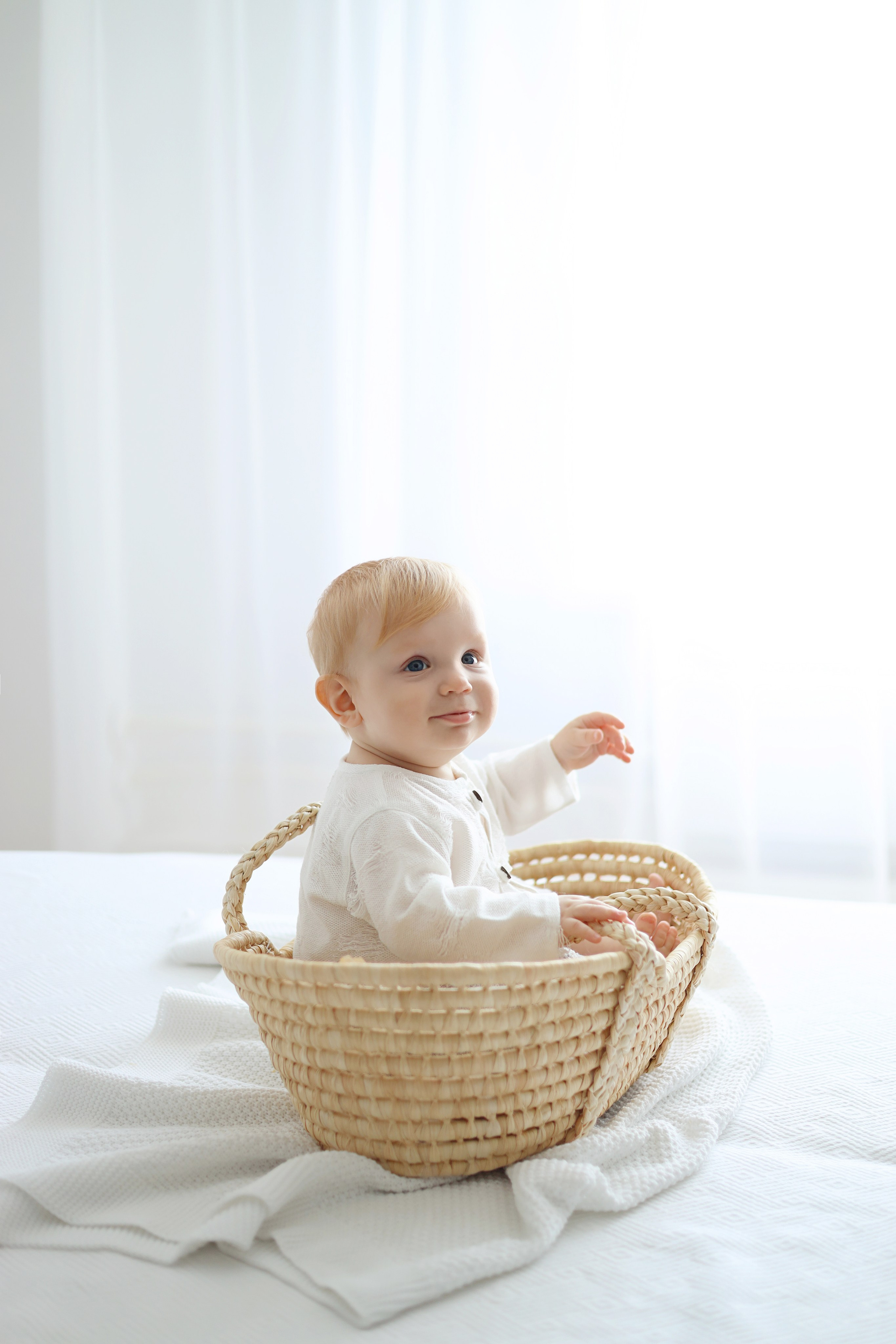 Владу 9 месяцев. Фотограф новорожденных Москва. Ньюборн фотограф Москва