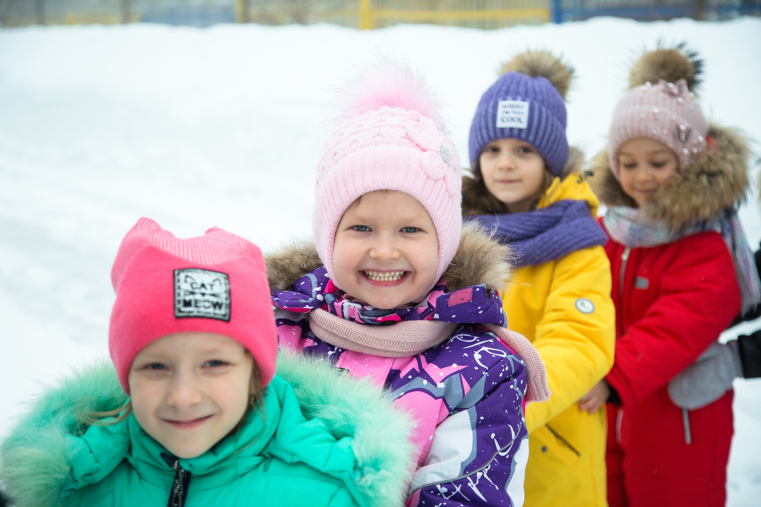 Зимняя фотосессия в детском садике