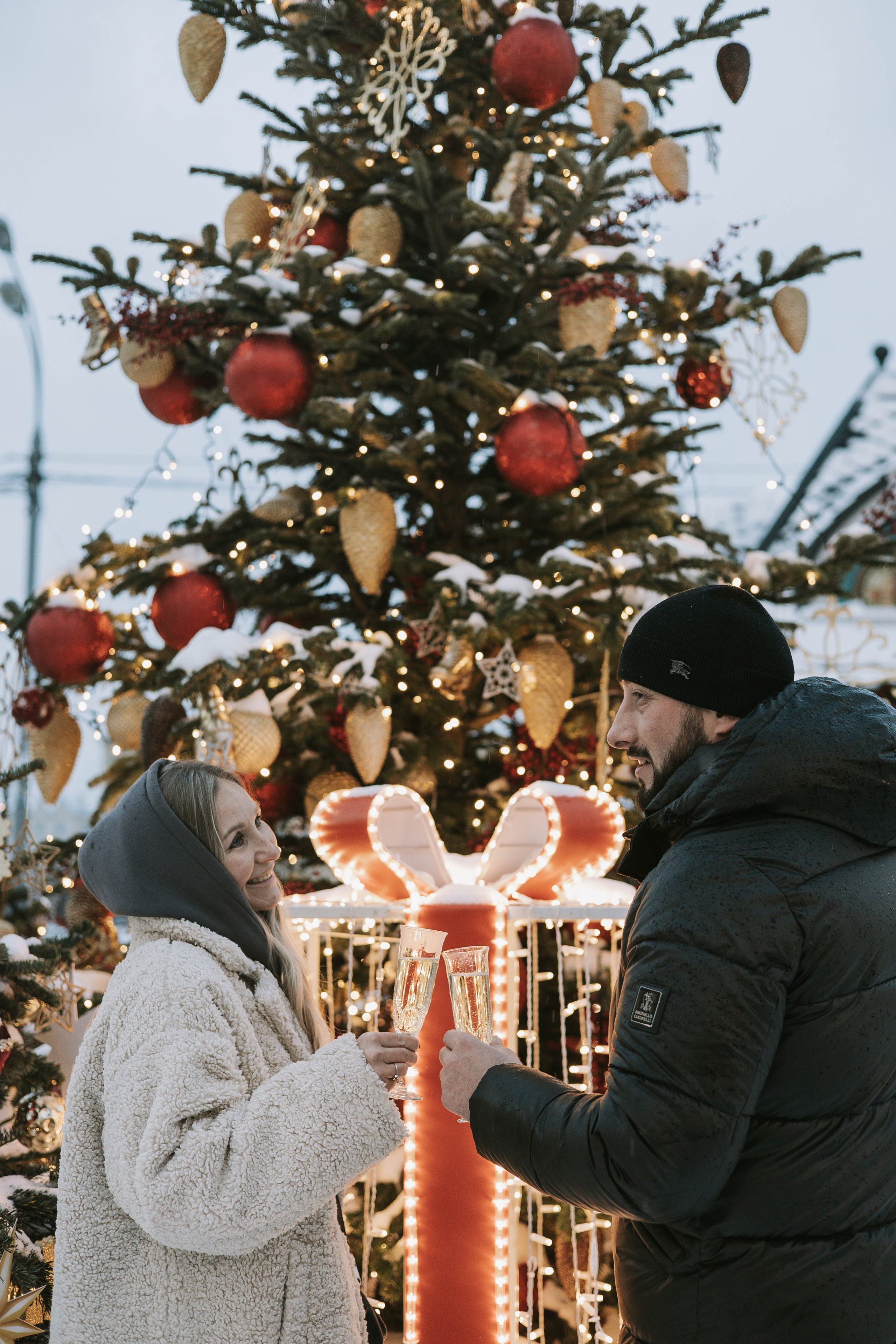 Зимняя сказка. Свадебный фотограф в Москве
