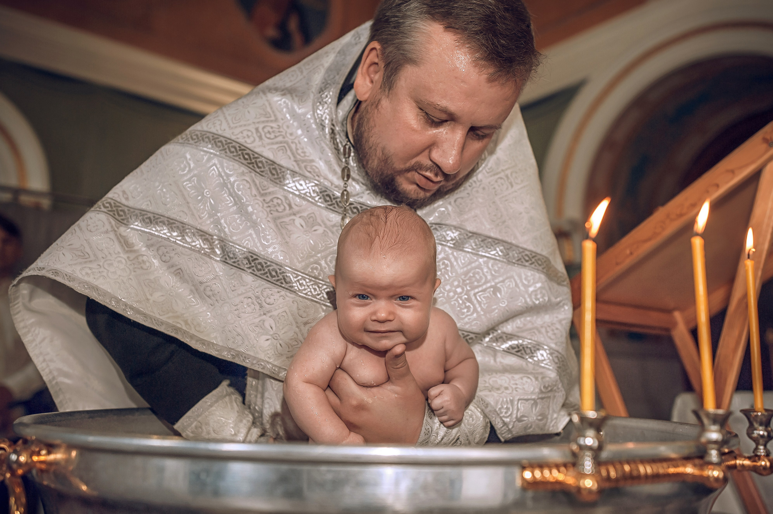 Таинство крещения. Фотограф на Крещение