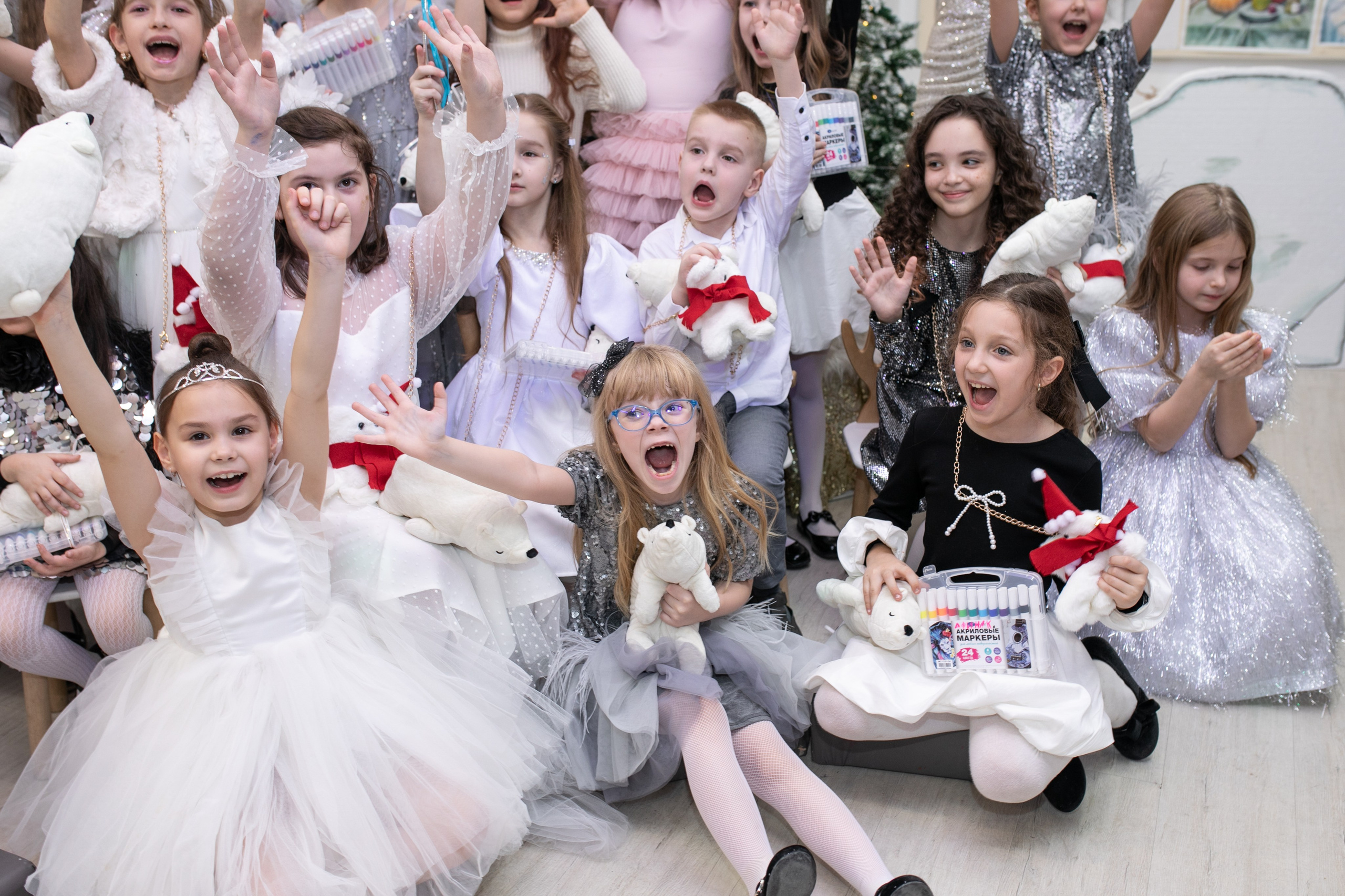 Новогодний утренник в «Бэмби». Фотограф в Новосибирске Ася Зверева