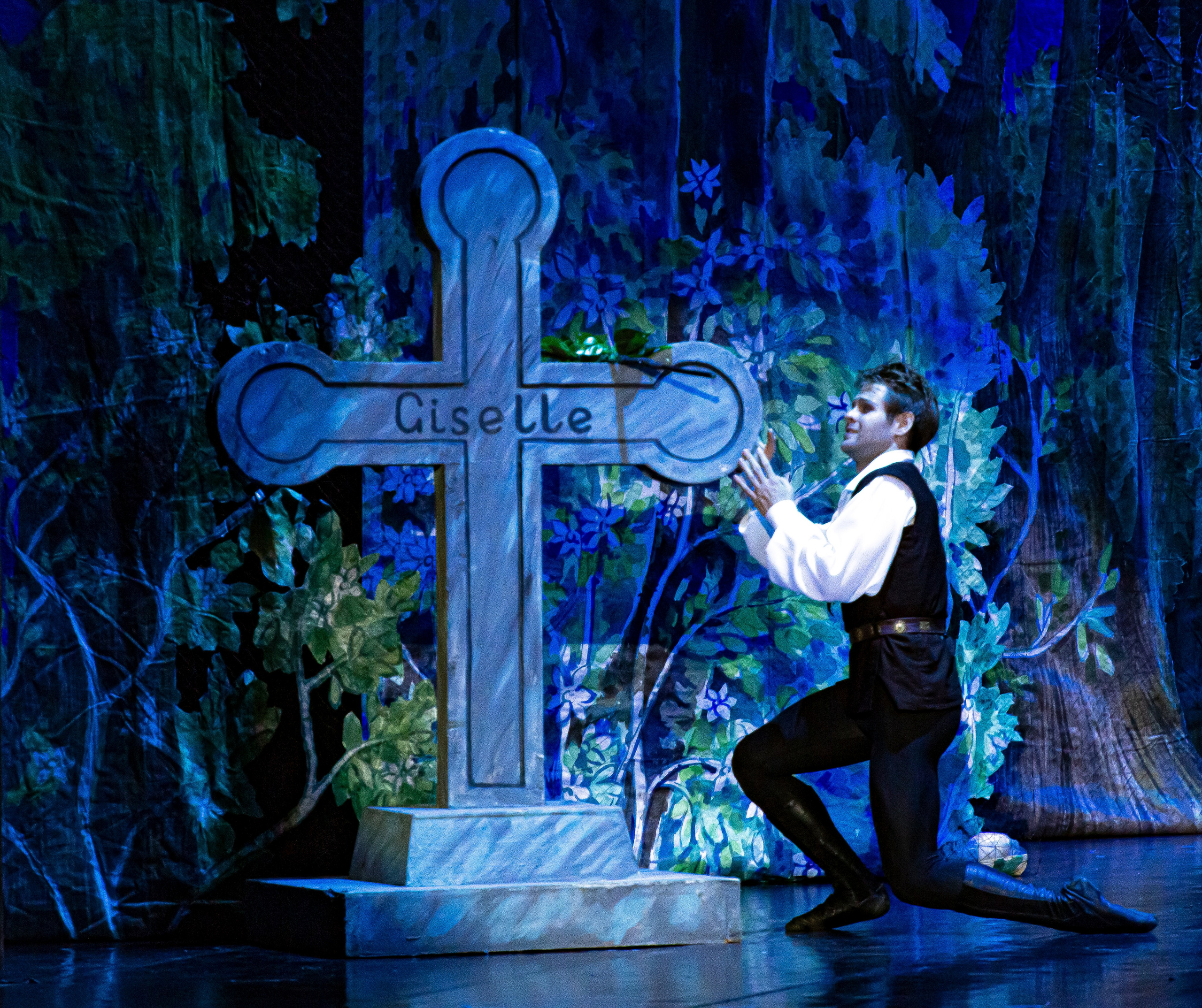 Жизель балет Марийского театра оперы и балета на сцене Зимнего театра. Фотограф в Сочи Юрий Шептаев