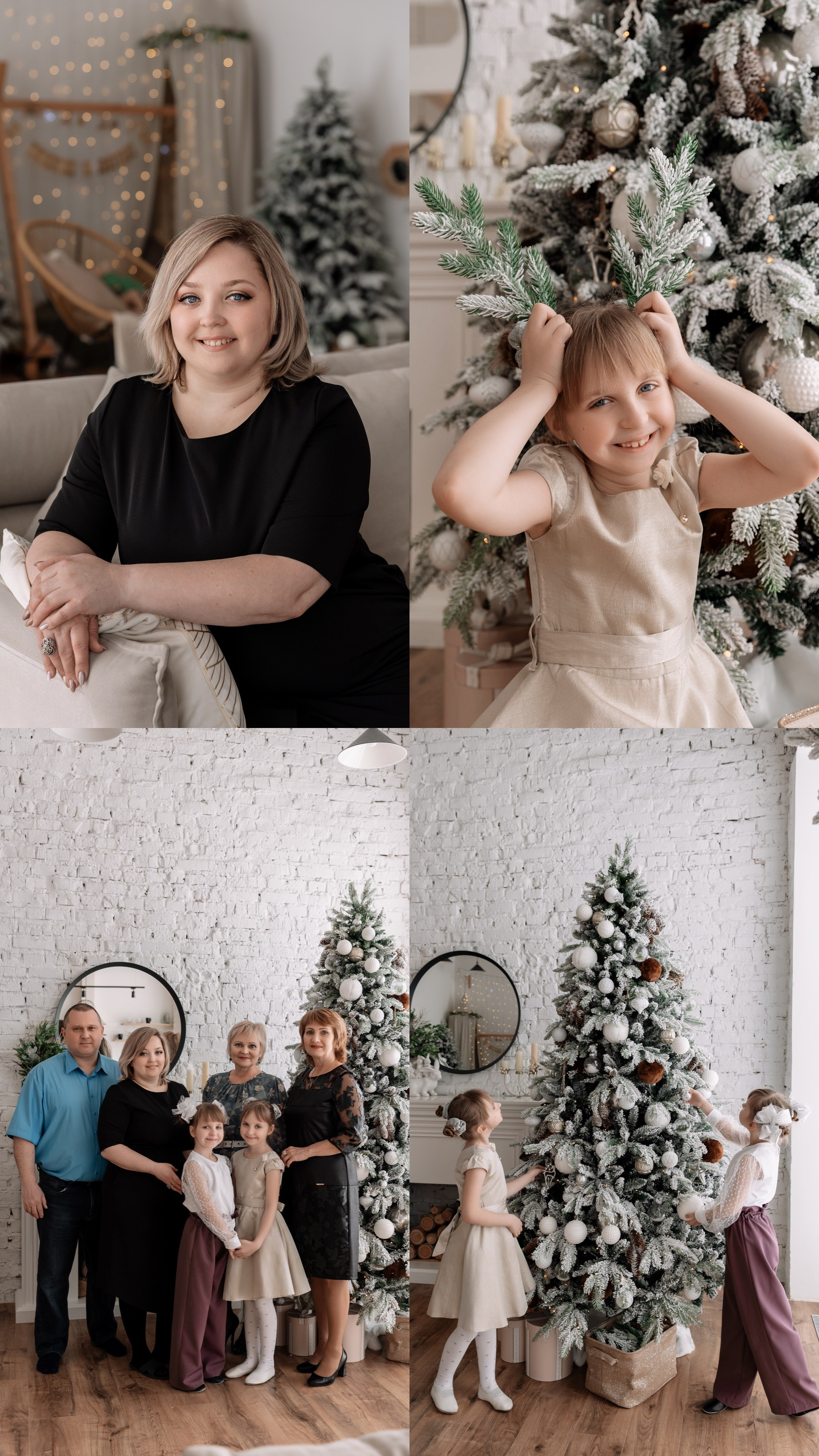 Новогодние фотосессии. Семейный и детский фотограф, визуальный гид, декоратор в Москве