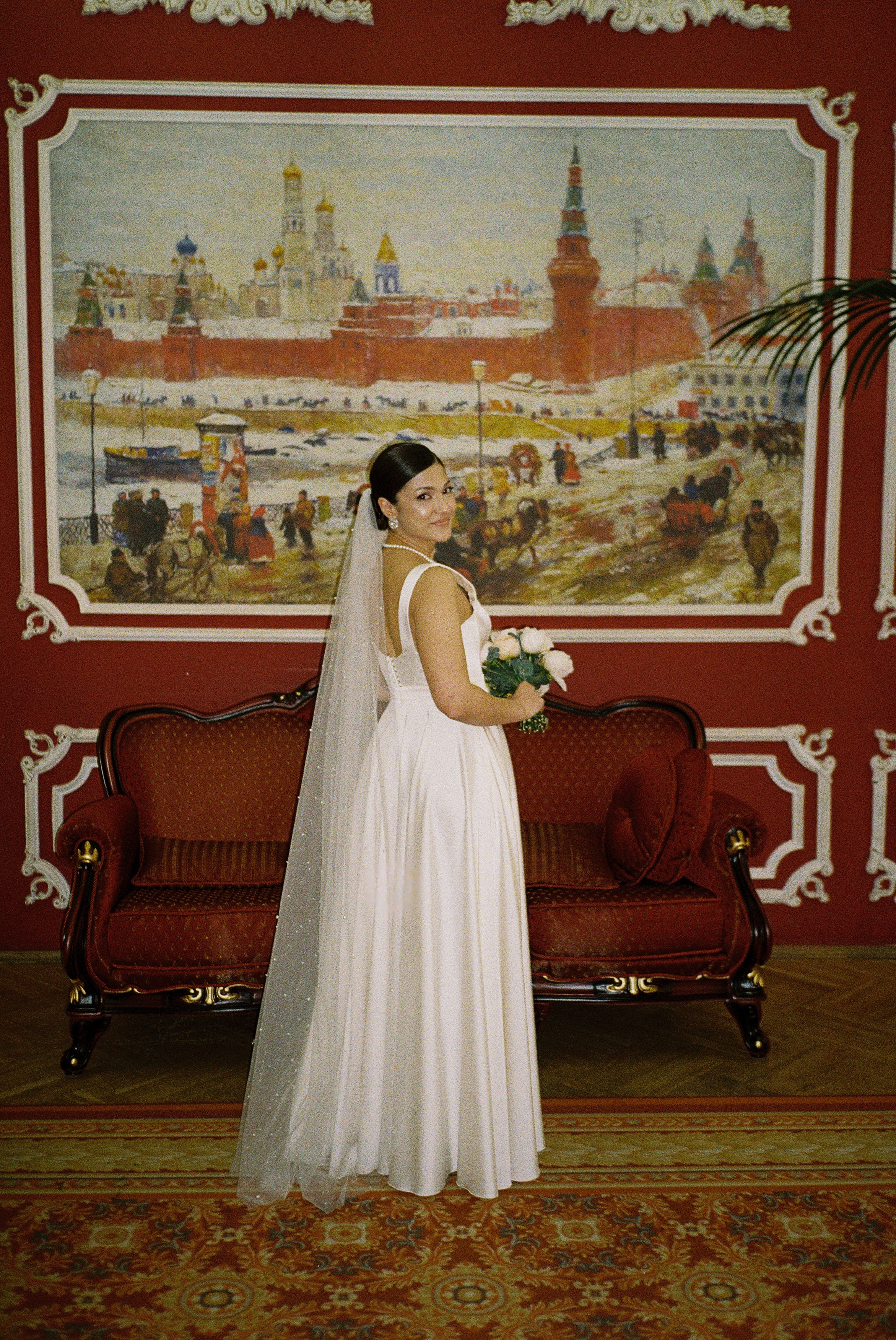 Cafe Michel. Сентиментальная свадебная фотография