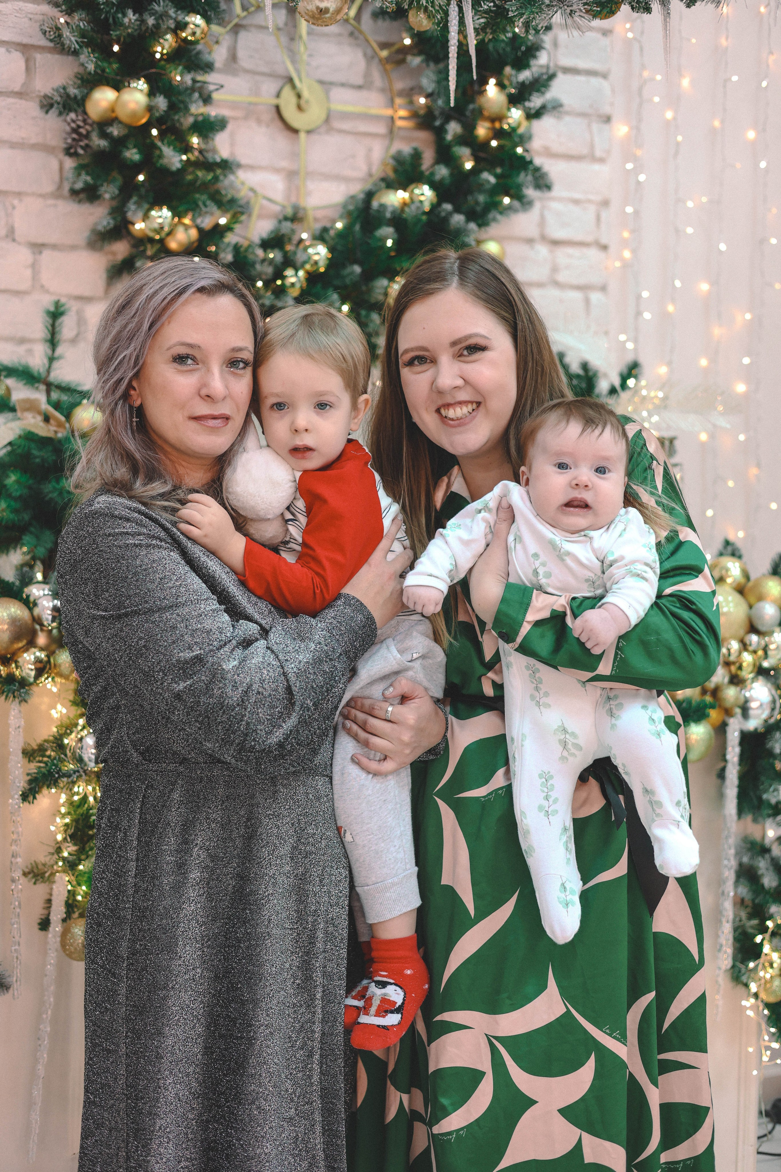 Новогодняя история «Яна и ее семья». Фотограф в Москве Анастасия Калинина