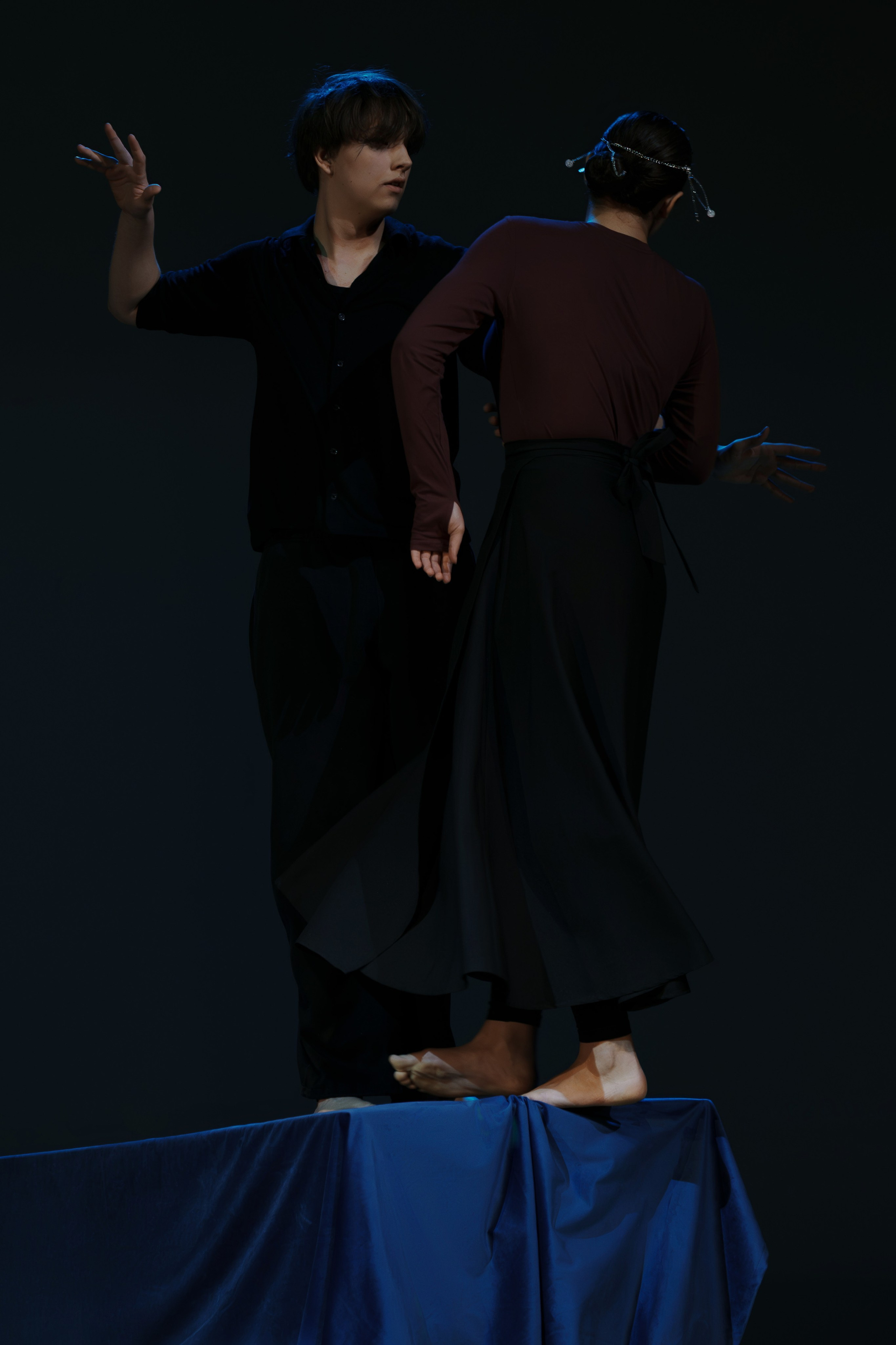 Спектакль «Демон» в постановке театральной студии «Волшебный мир театра». Фотограф Евгений Егоров