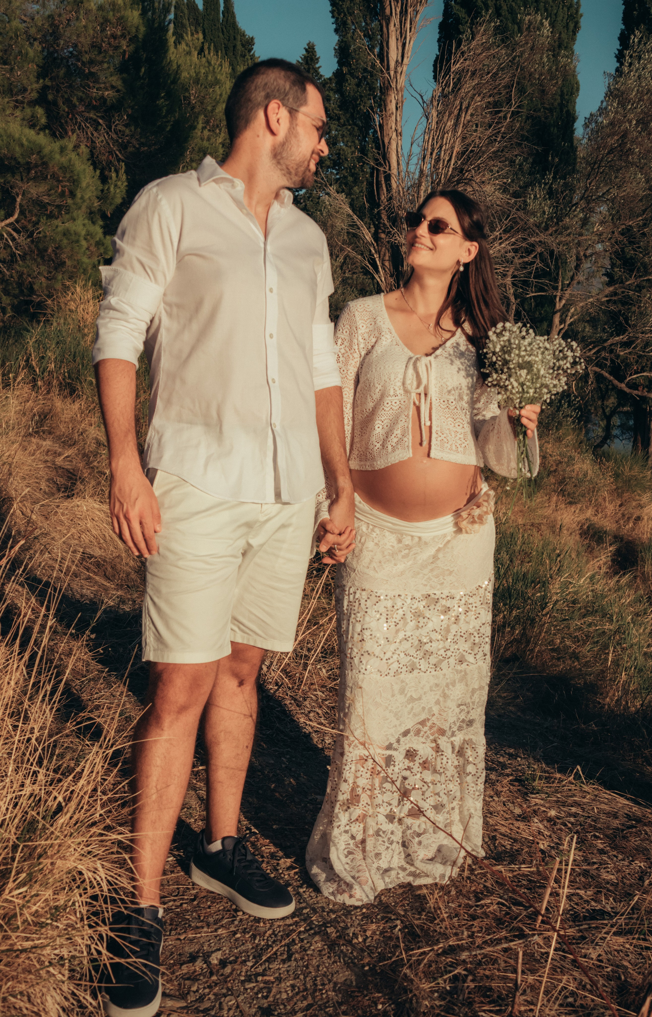 Anticipating a miracle with Revital & Liad. Portrait photographer in Tivat Montenegro Katerina Kirsanova