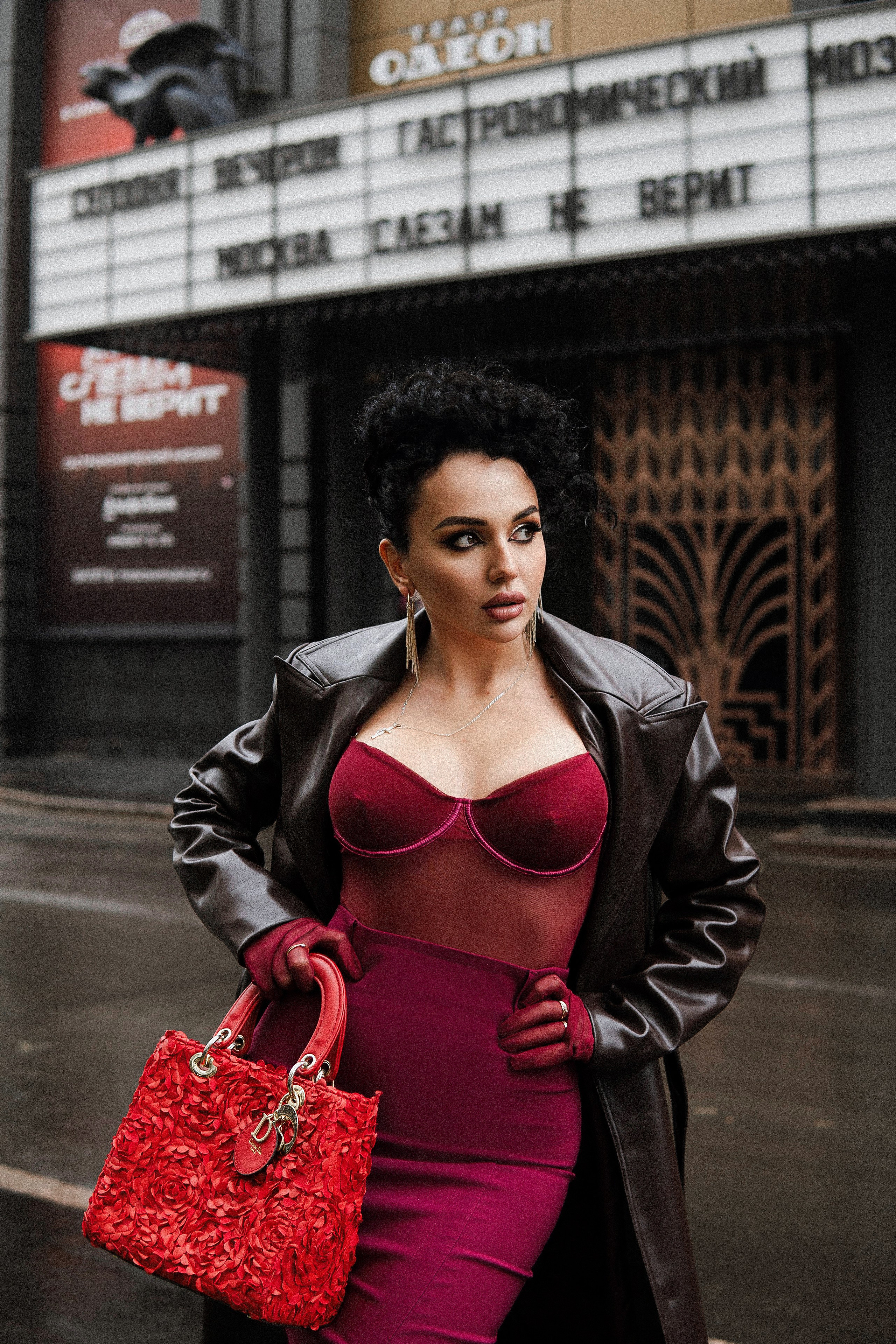 Ретро съемка — модель Алена. Фотограф Москва и Видеограф Москва