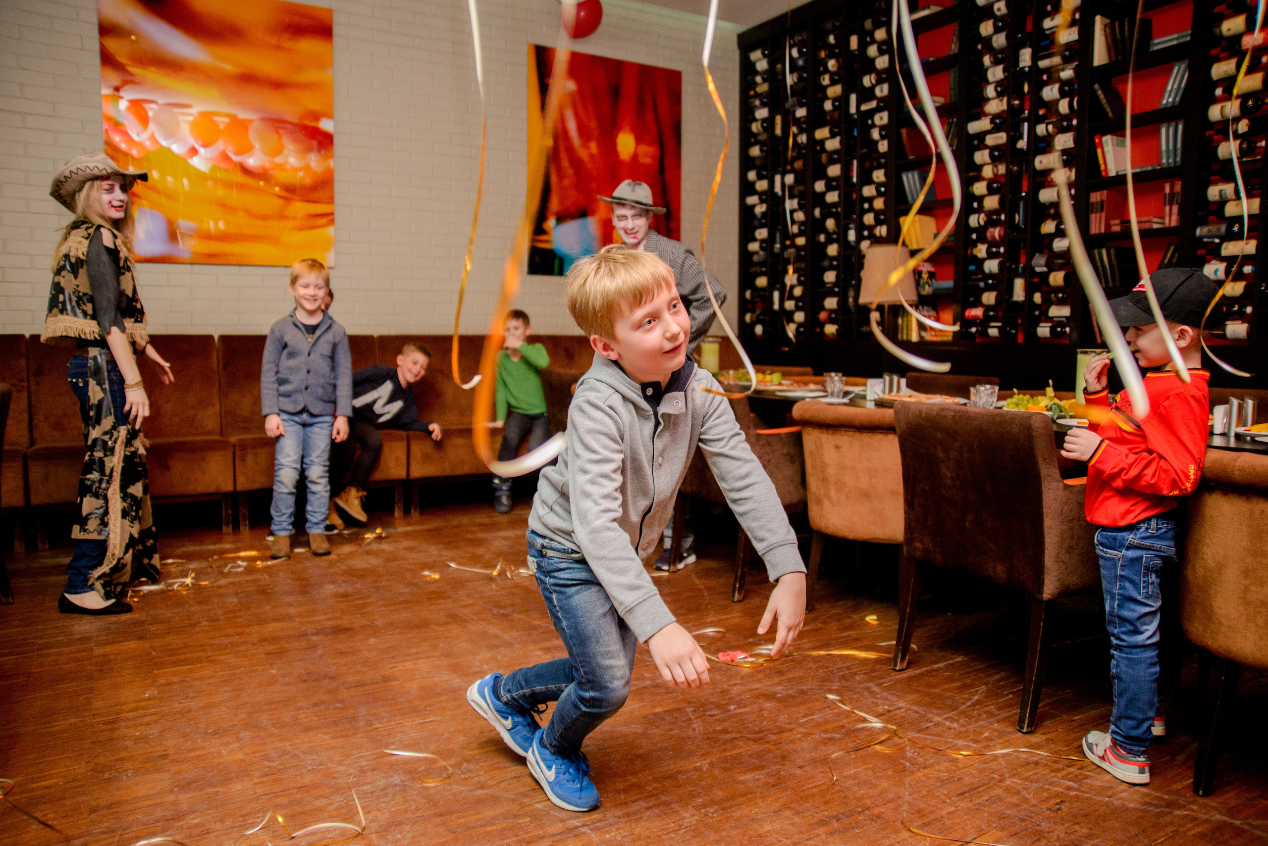 Детский день рождения в ресторане