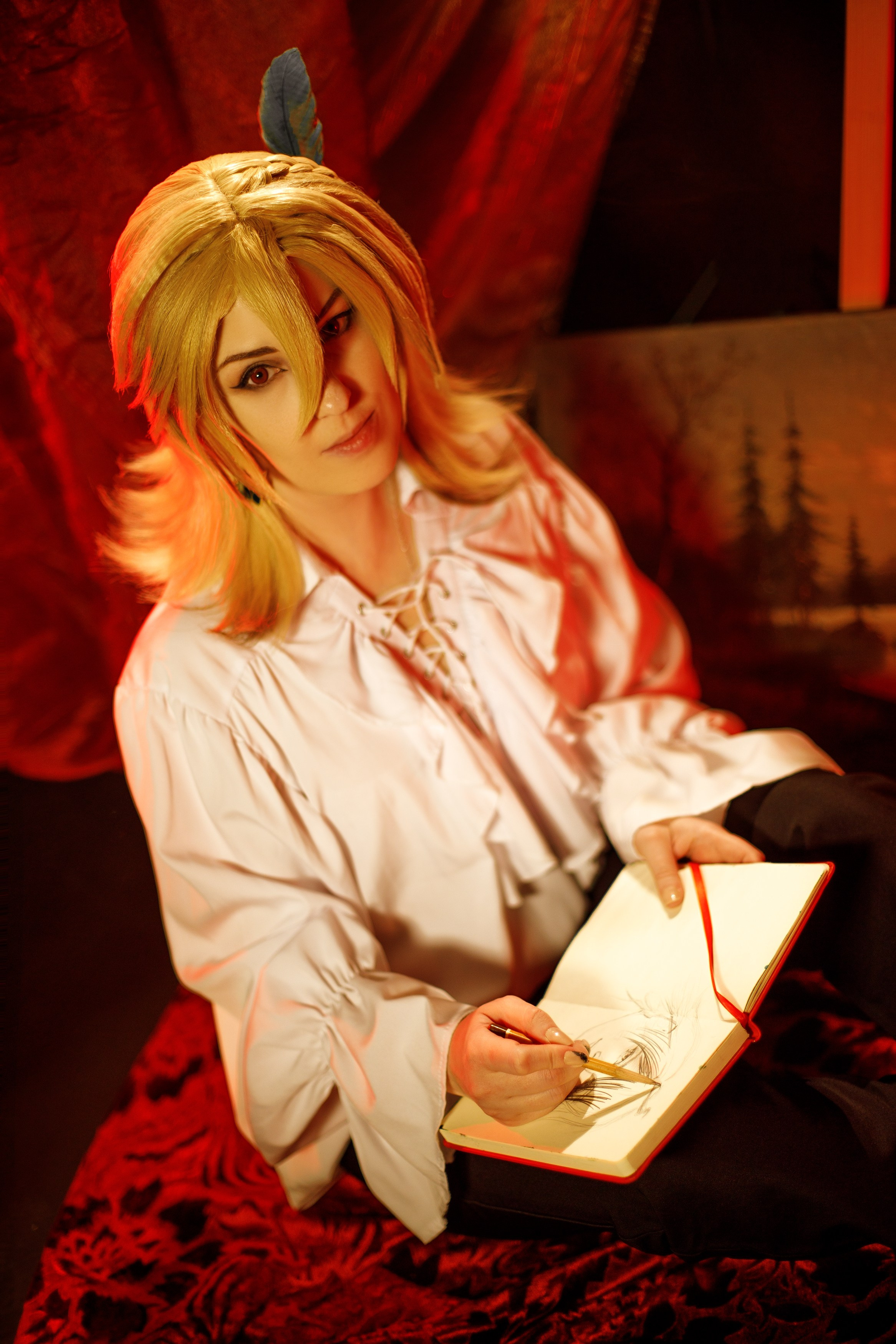 GENSHIN IMPACT: Kaveh [Paint au]. Polaroud love