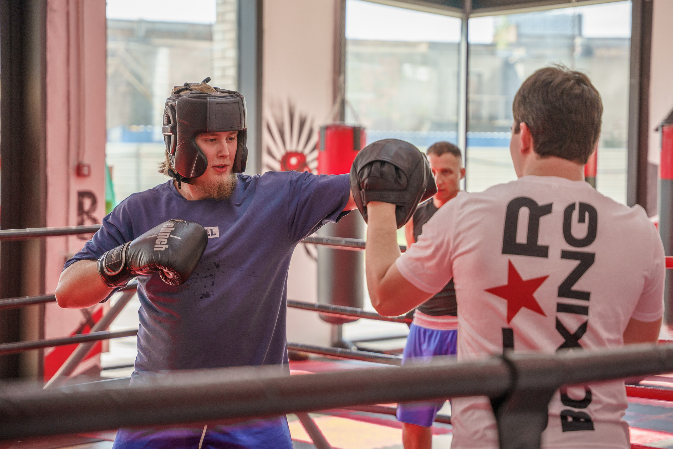 Съемка для сайта Star Boxing. Главная