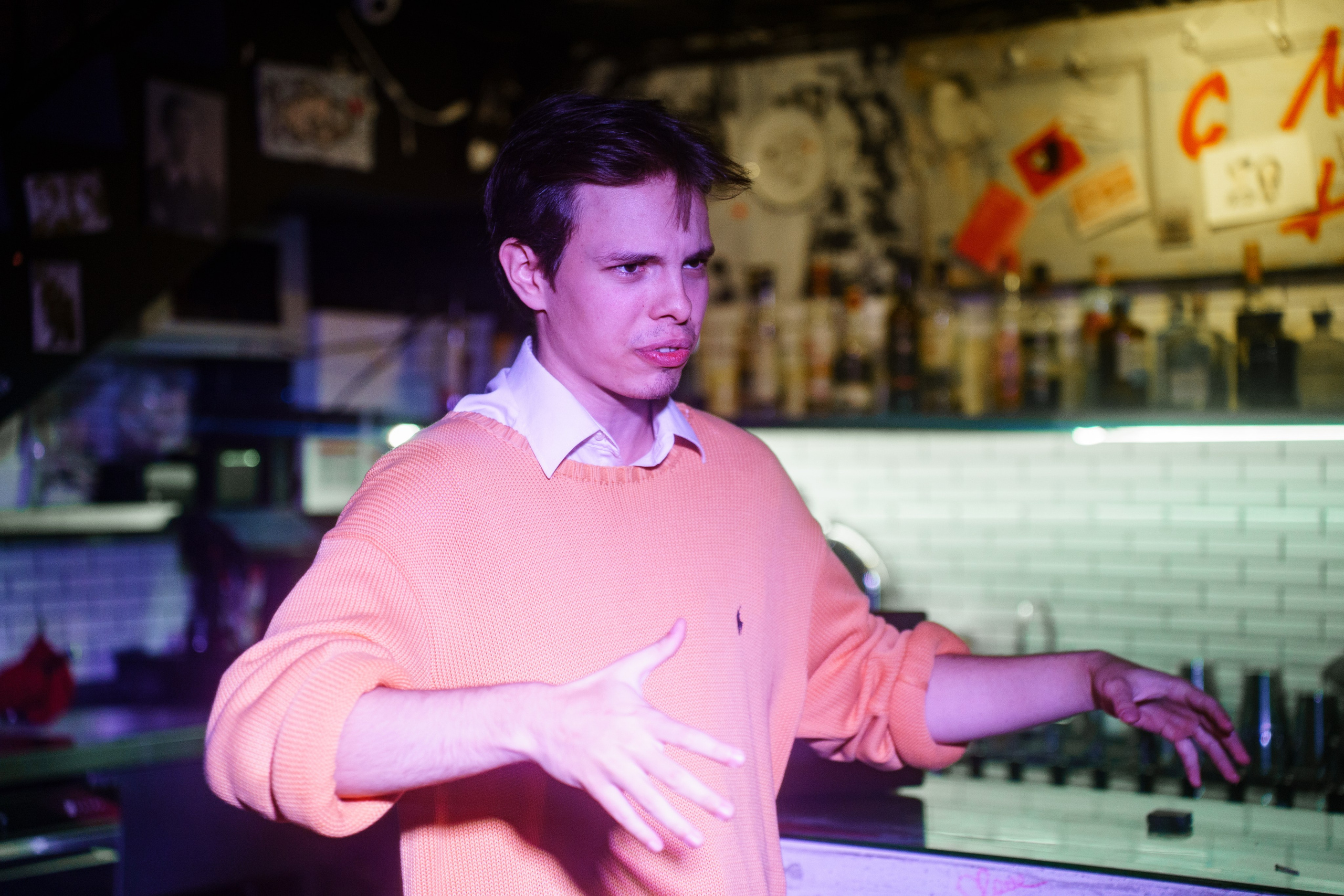 Проект «Поэзия за Углом». Театральная постановка. Бар разбитых сердец. Концертный и репортажный фотограф в Санкт-Петербурге Слава Пахомов