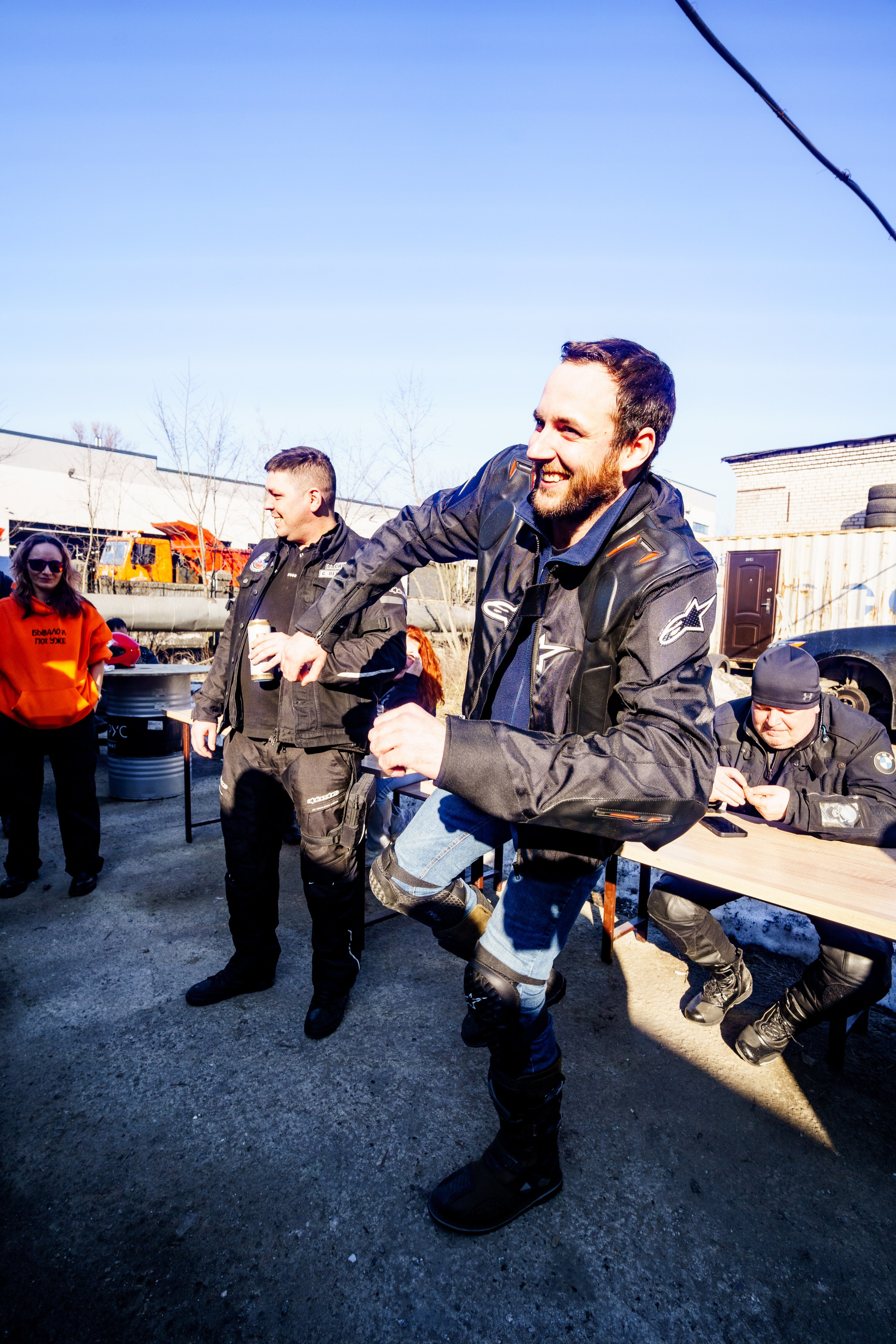 Прохват мотоклуба Norman Riders ч.2. Концертный и репортажный фотограф в Санкт-Петербурге Слава Пахомов